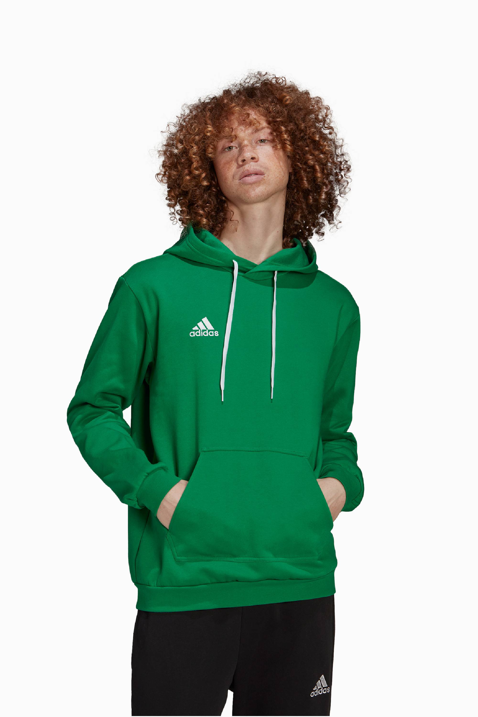 Bluza z kapturem adidas Entrada 22 Sweat - Zielony