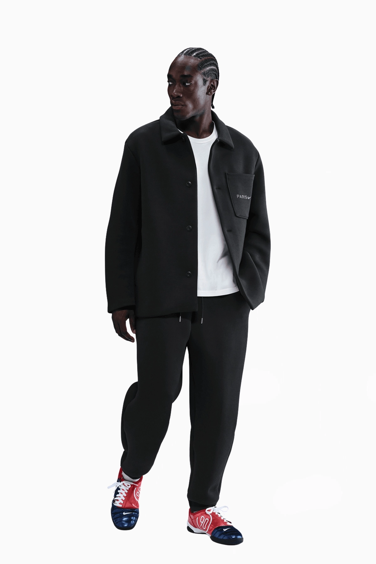 Spodnie Nike PSG 25/26 NSW Tech Fleece - Czarny