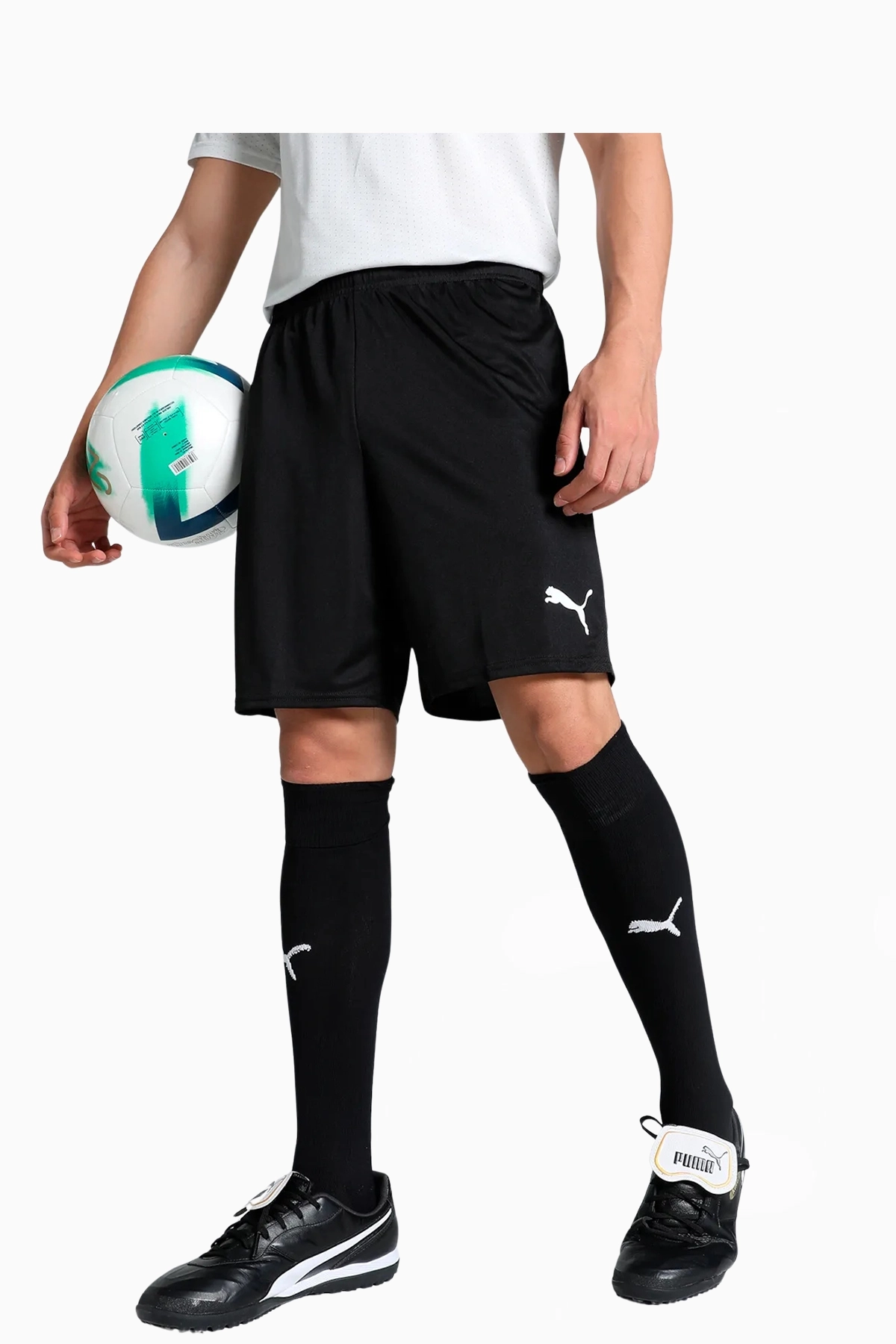 Spodenki Puma teamGOAL - Czarny