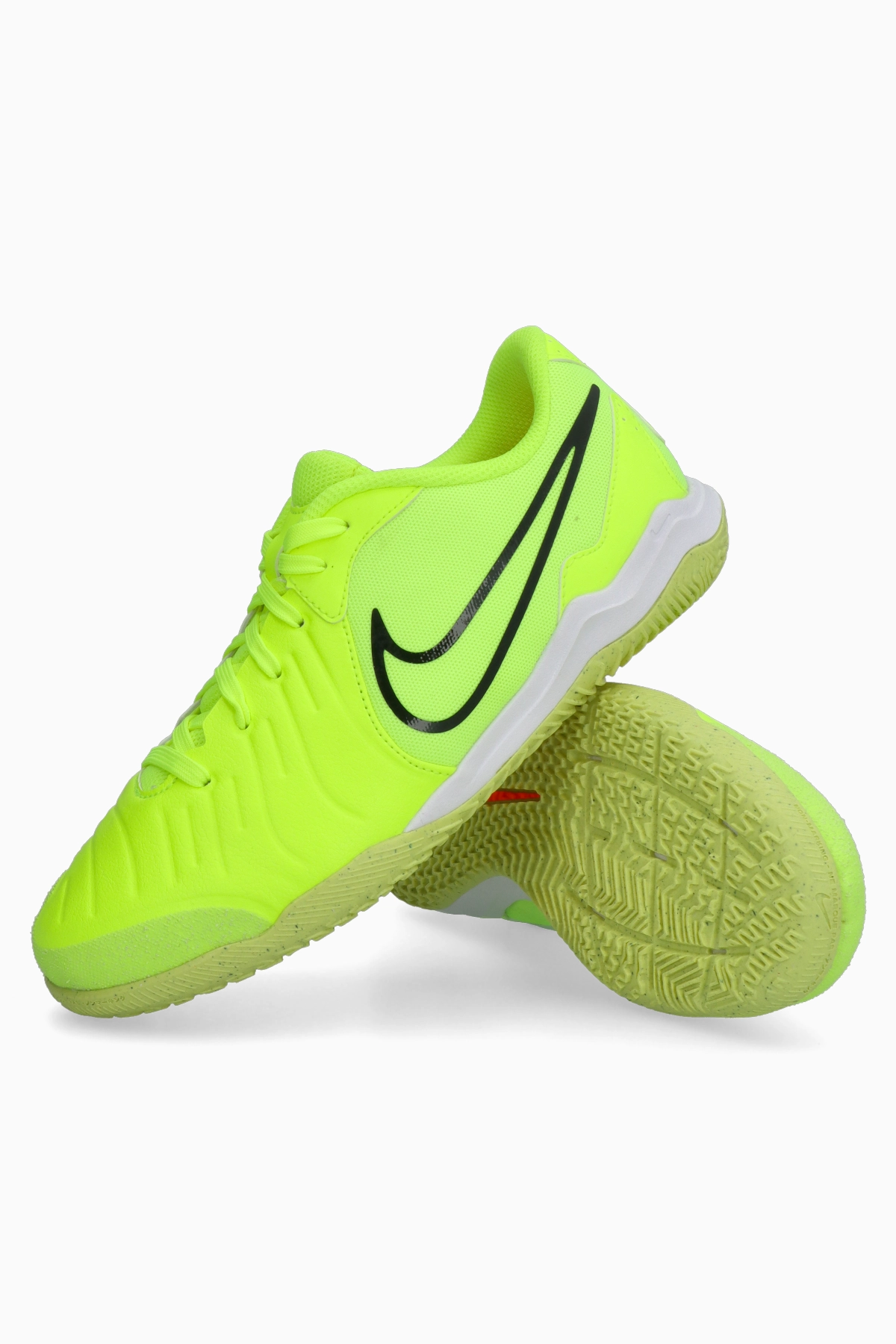 Halówki Nike Tiempo Legend 10 Academy IC Junior - Limonkowy