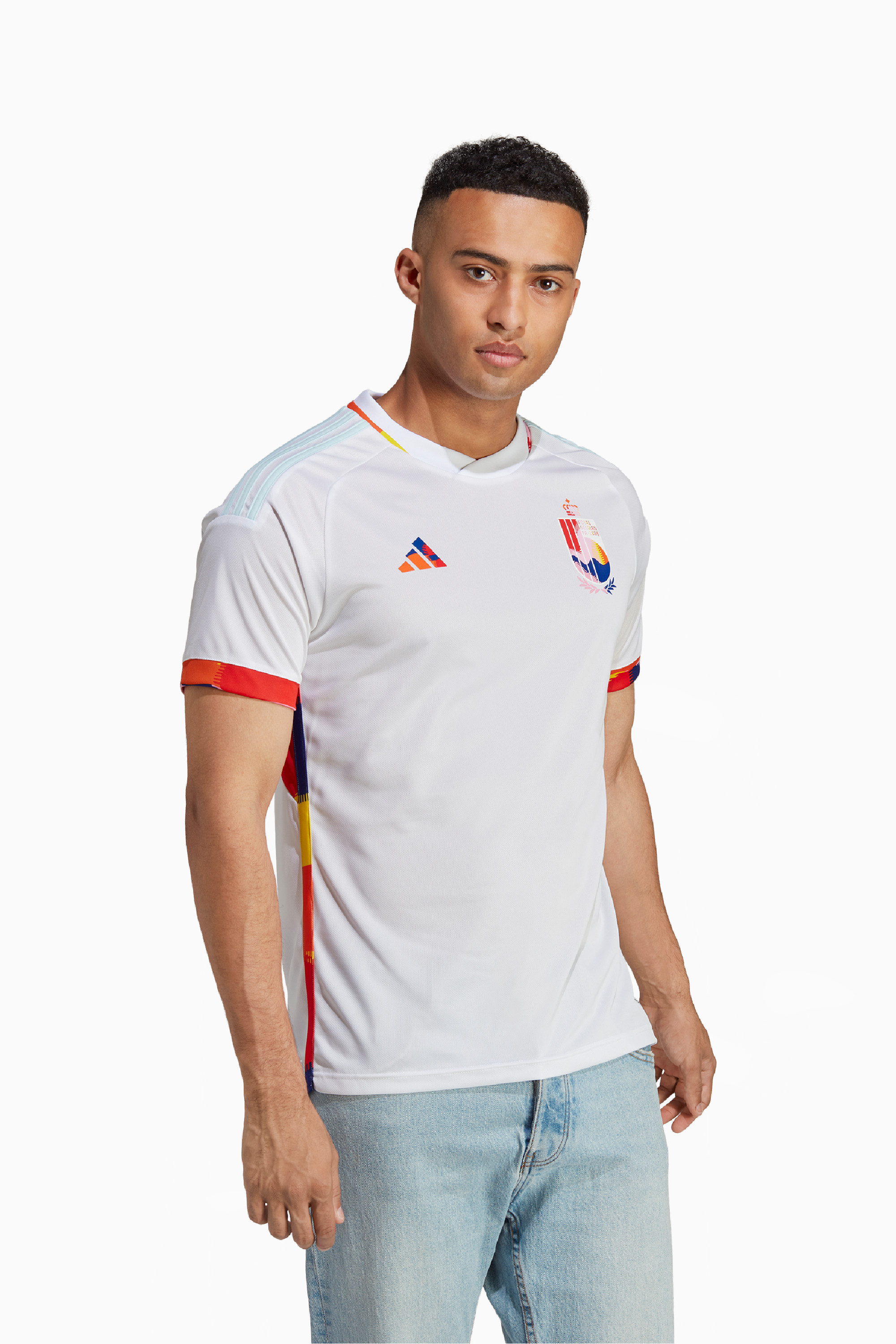 Koszulka Reprezentacji Belgii adidas 2022 Wyjazdowa - Biały