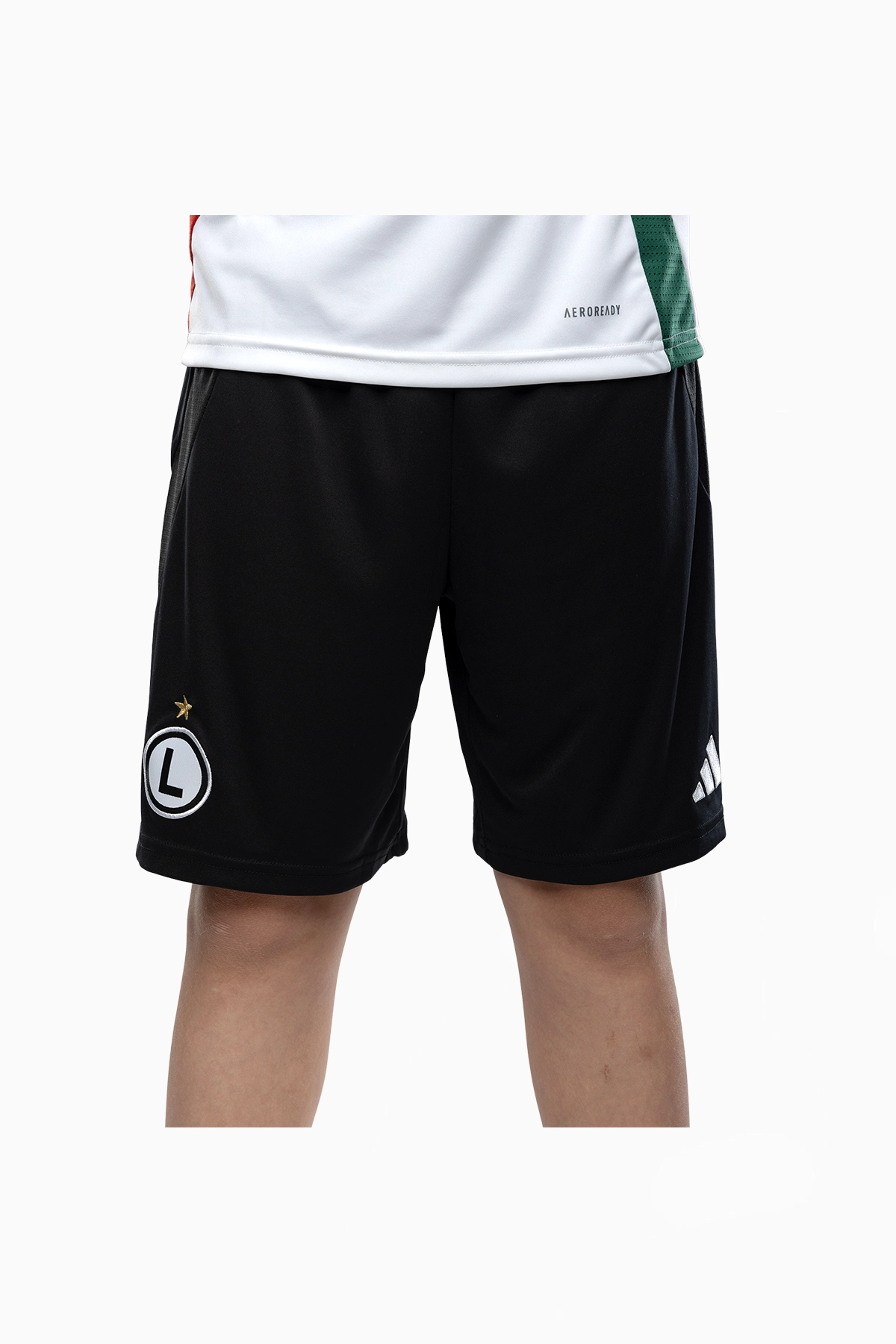 Spodenki adidas Legia Warszawa 24/25 Domowe Junior - Czarny