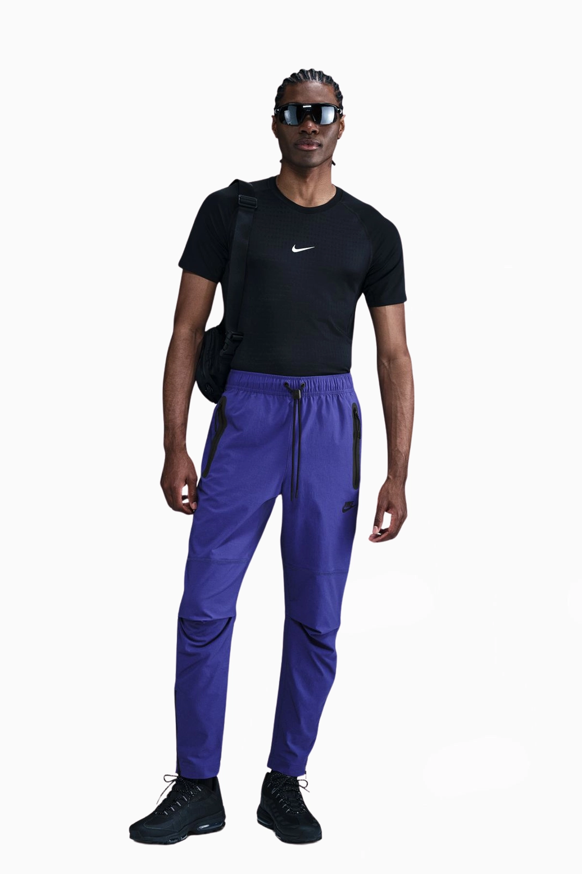 Spodnie Nike Tech - Fioletowy
