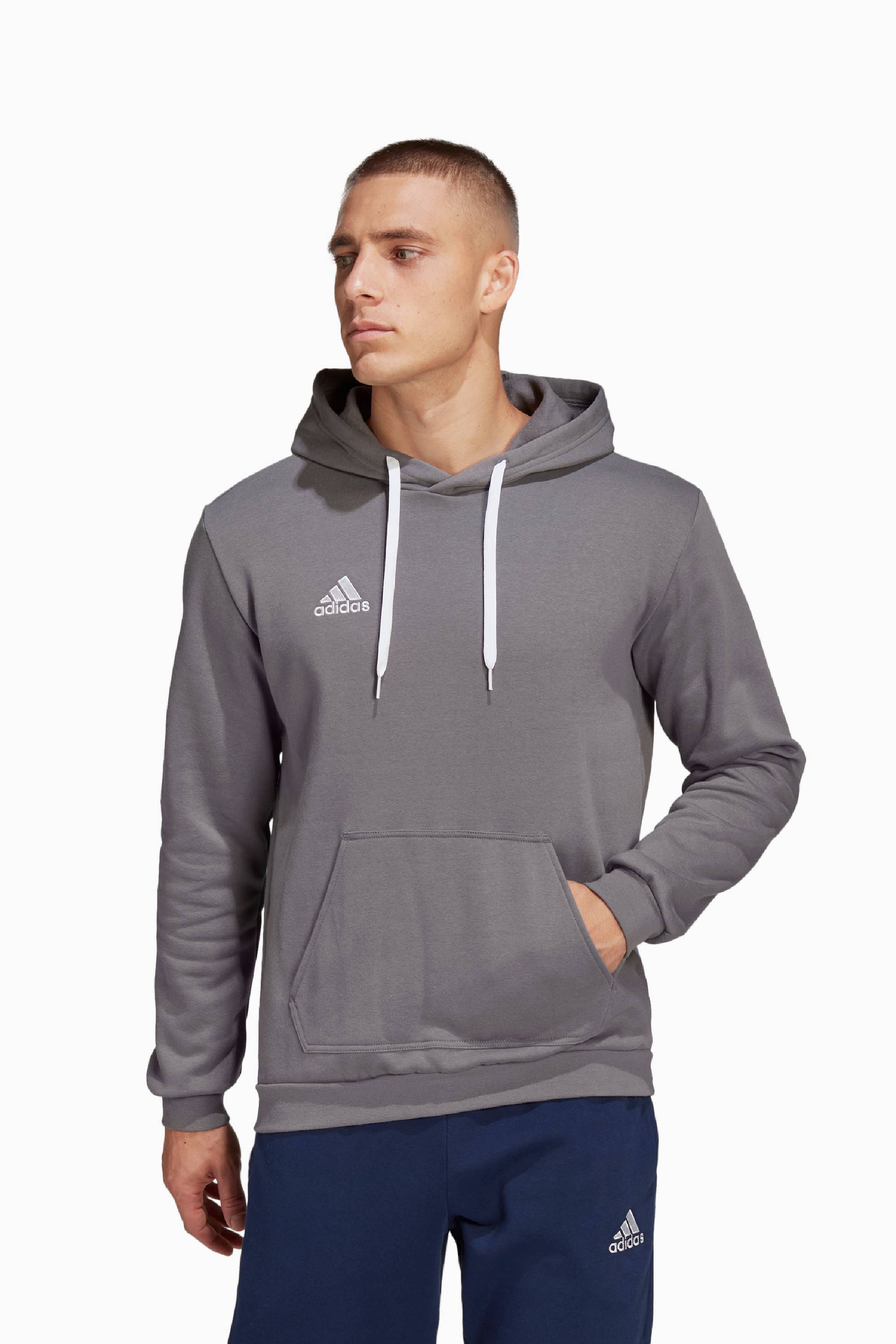Bluza z kapturem adidas Entrada 22 Sweat - Szary