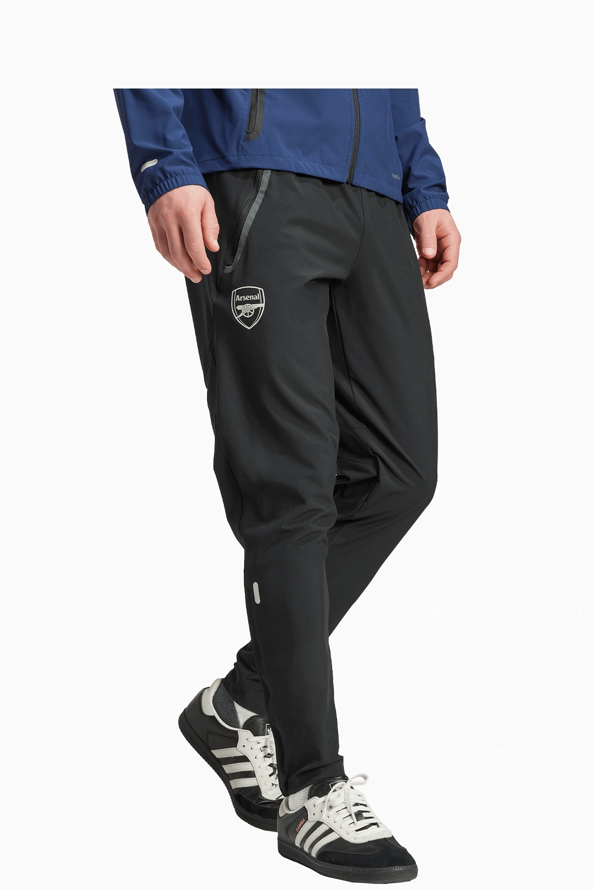 Spodnie adidas Arsenal FC 25/26 Competition Vis Tech Travel - Czarny