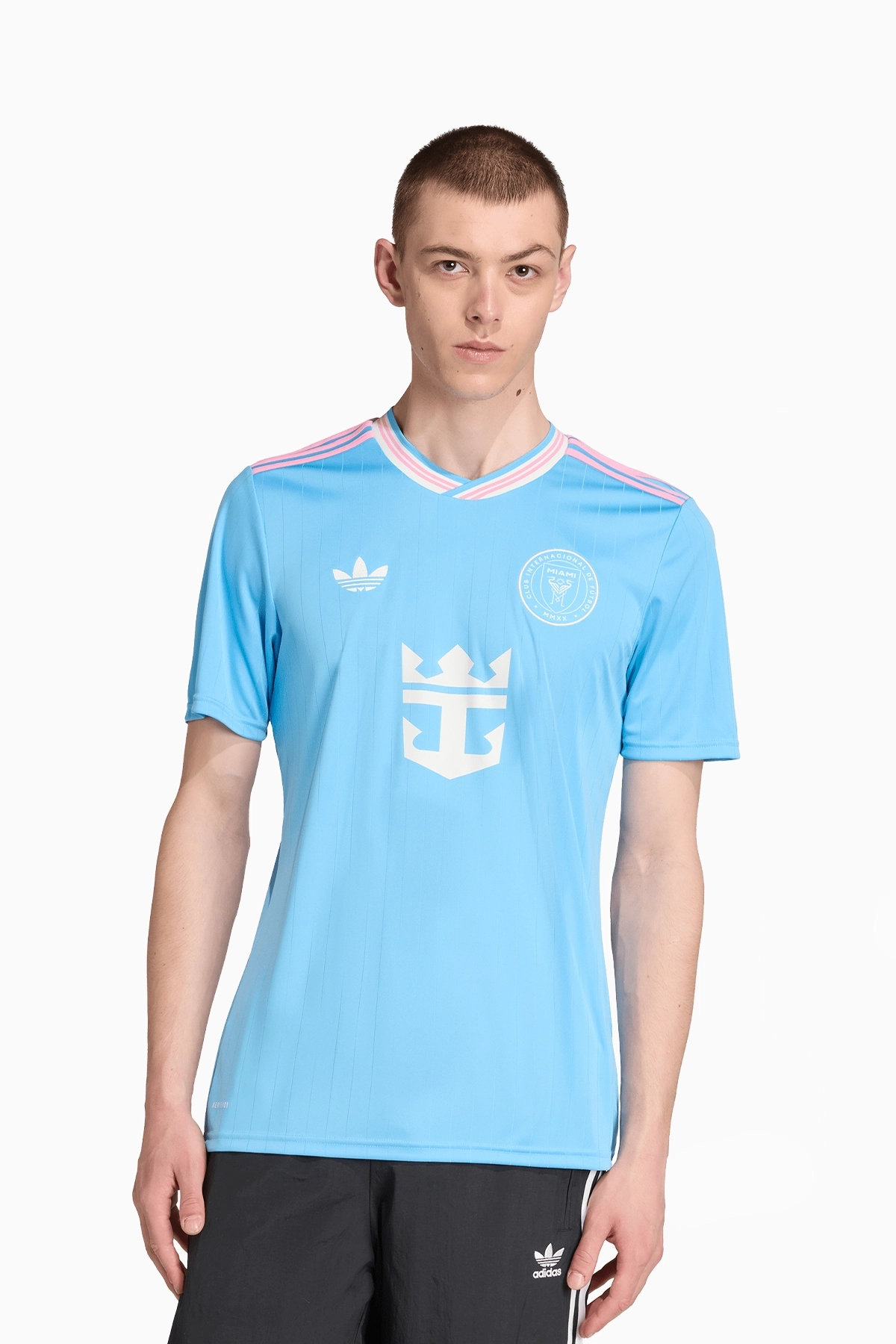 Koszulka adidas Inter Miami CF 25/26 Trzecia Replica - Błękitny