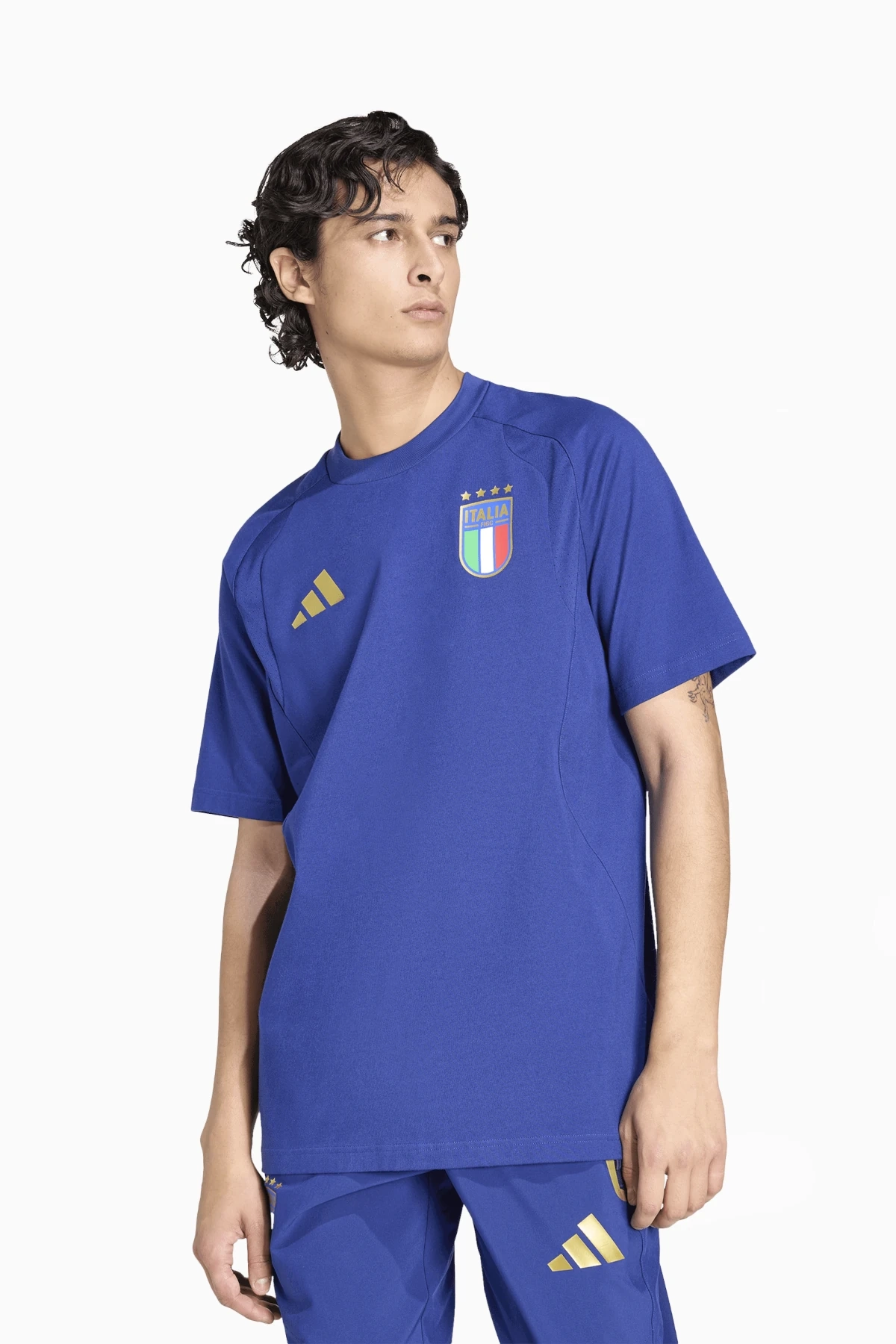 Koszulka Reprezentacji Włoch adidas 2026 Travel - Niebieski