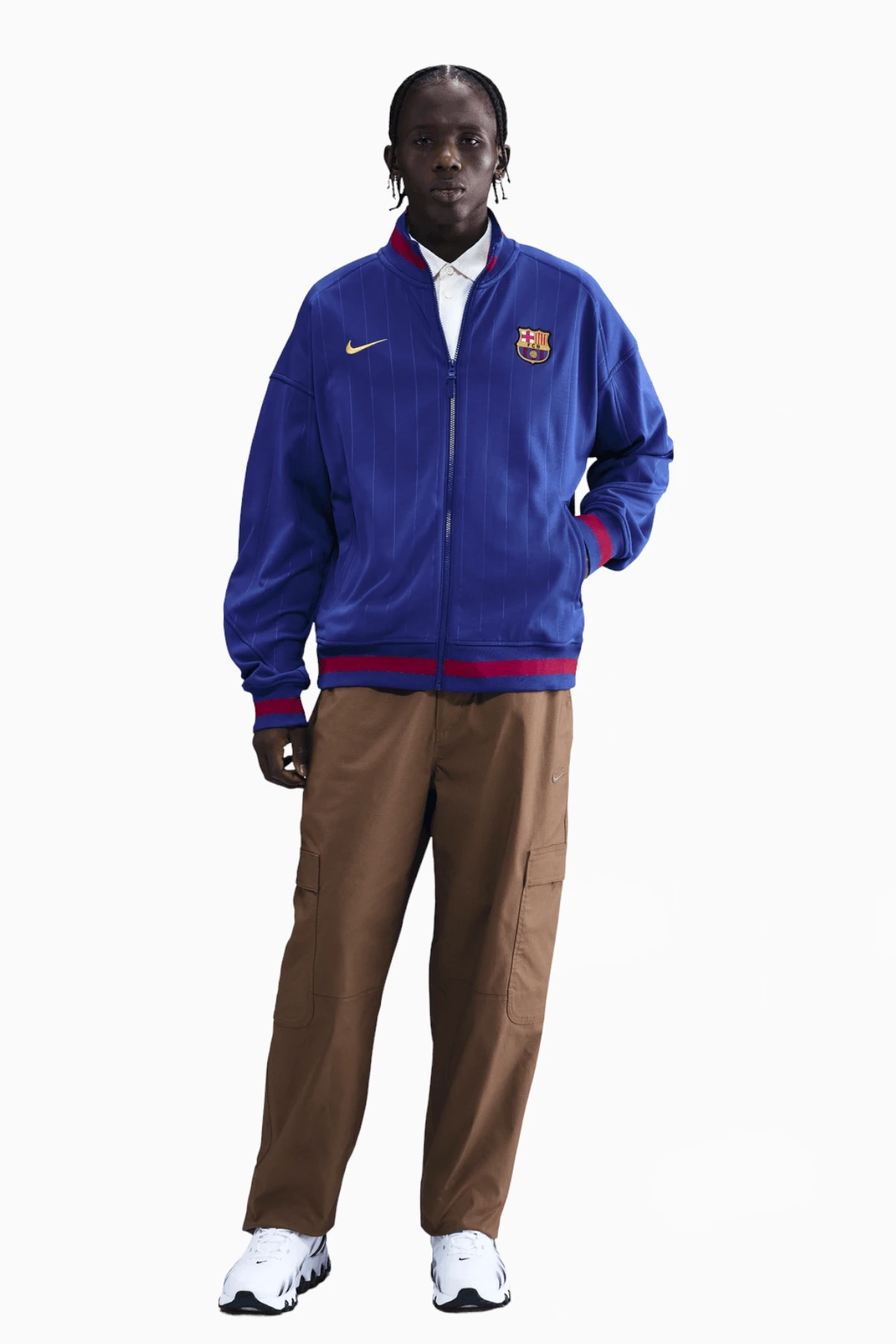 Kurtka Nike FC Barcelona 25/26 Academy Pro - Niebieski