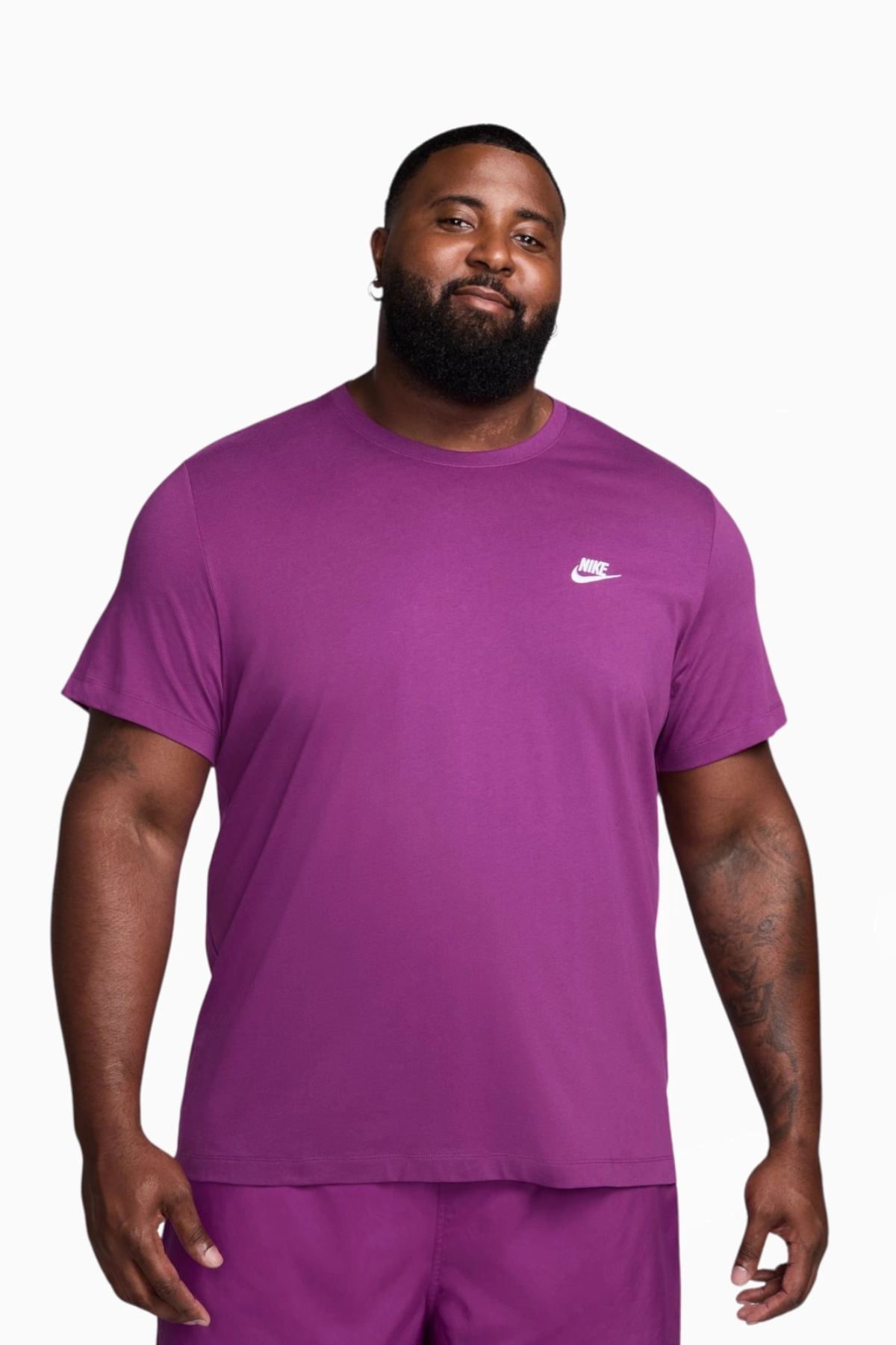 Koszulka Nike Sportswear Club - Fioletowy