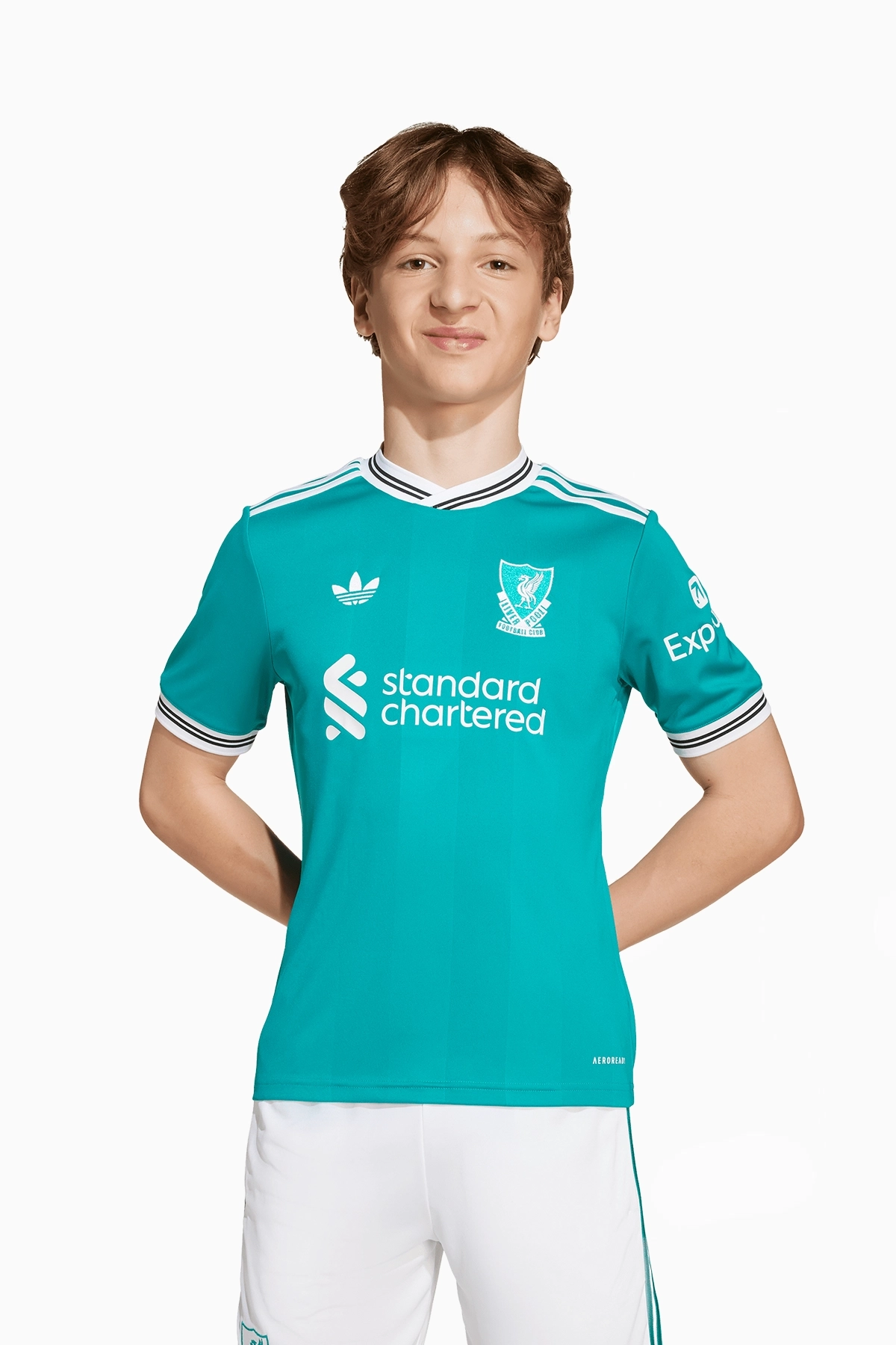 Koszulka adidas Liverpool FC 25/26 Trzecia Replica Junior - Miętowy