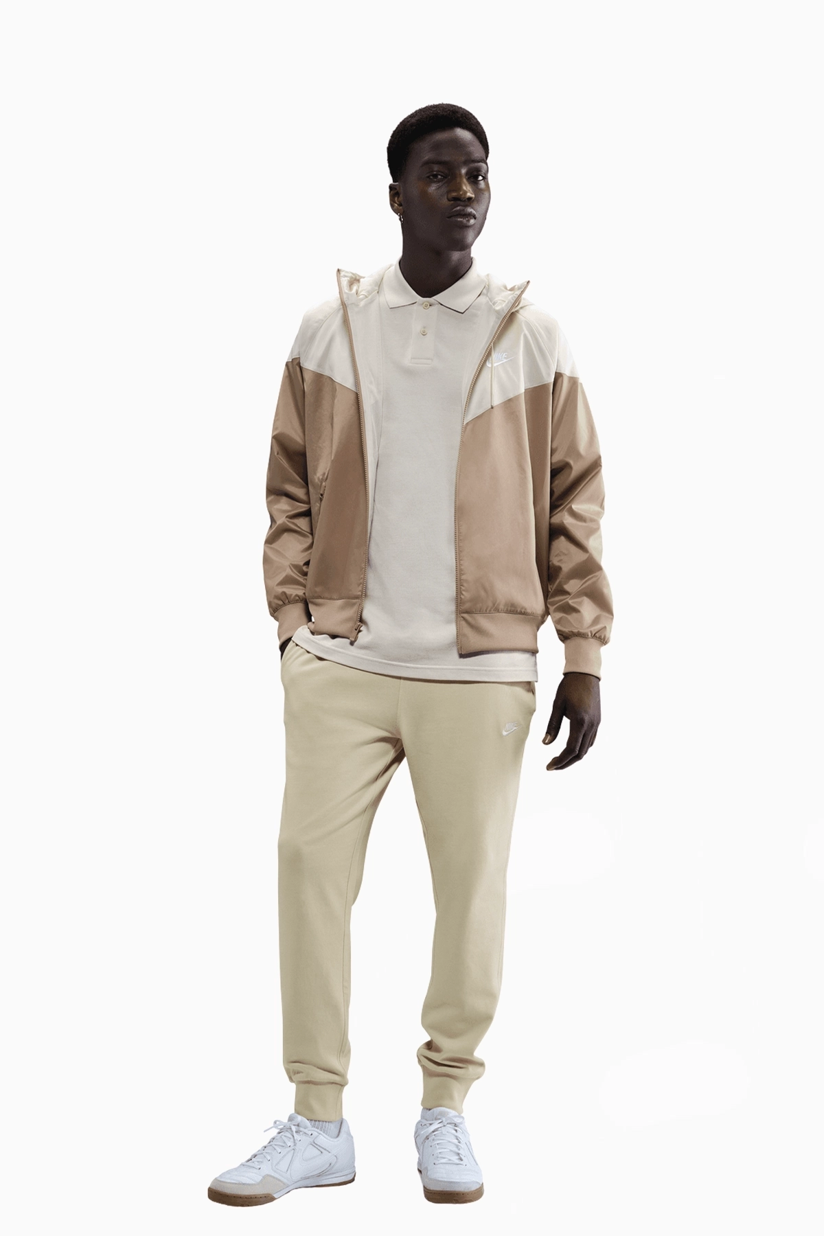 Spodnie Nike Club Fleece - Beżowy