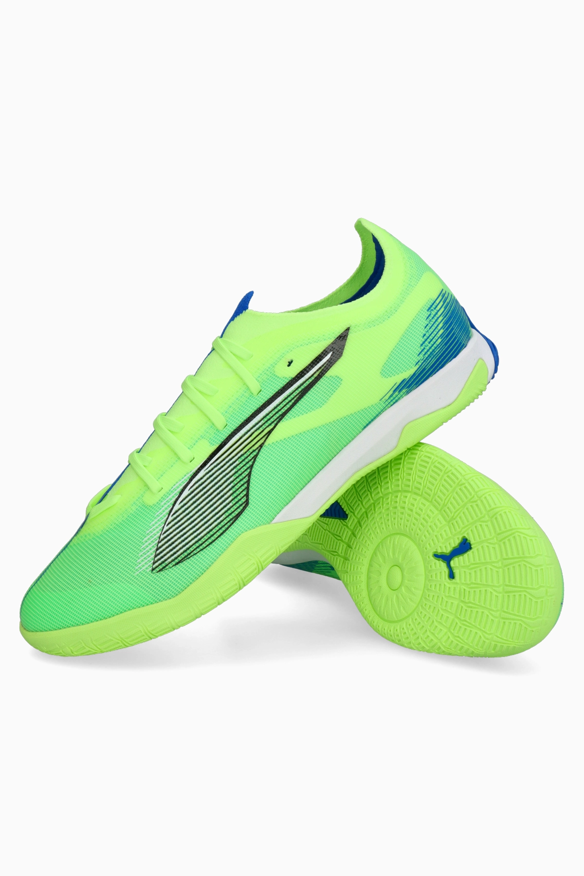 Halówki Puma Ultra 5 Match IT - Limonkowy