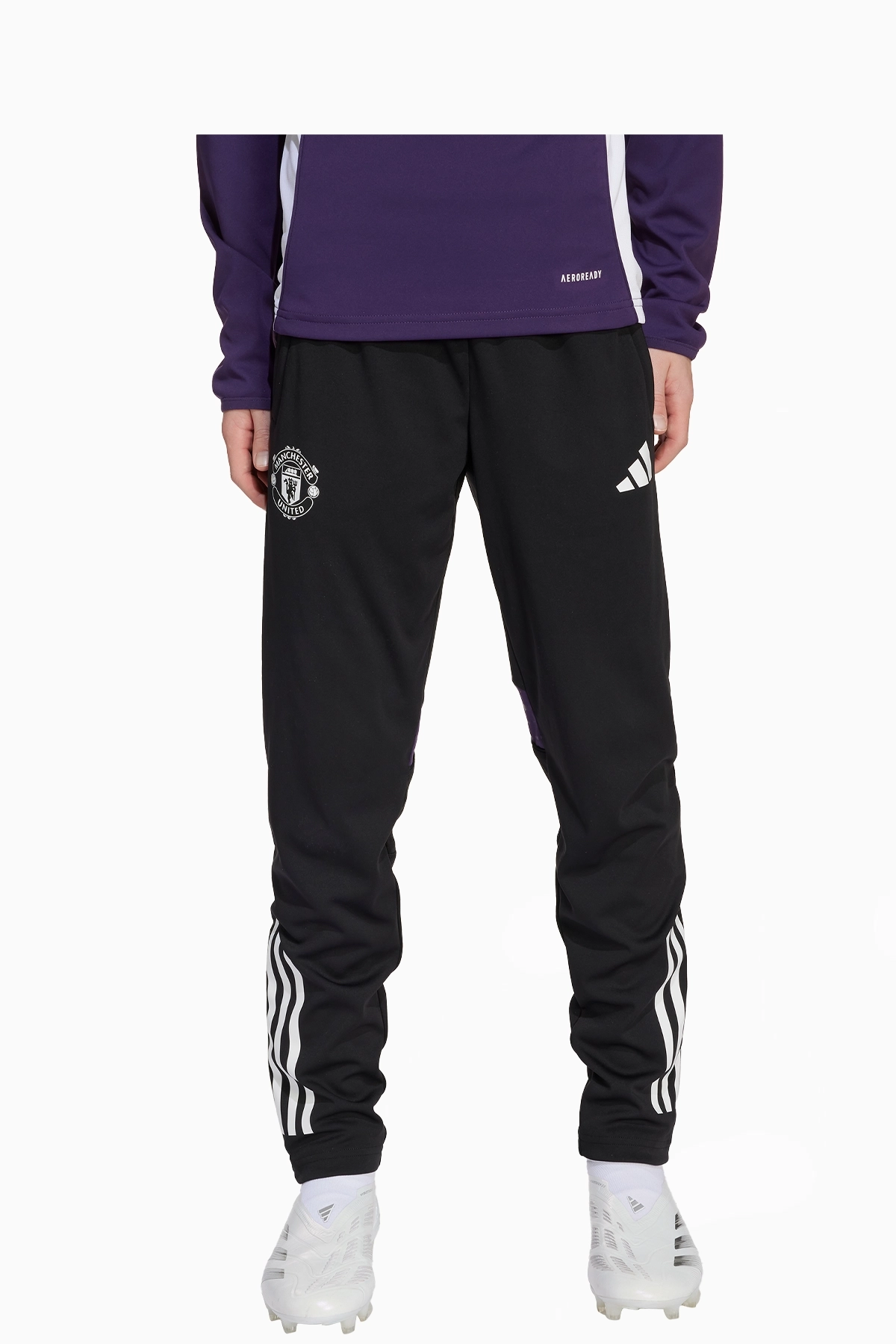 Spodnie adidas Manchester United 25/26 Competition Training Junior - Czarny