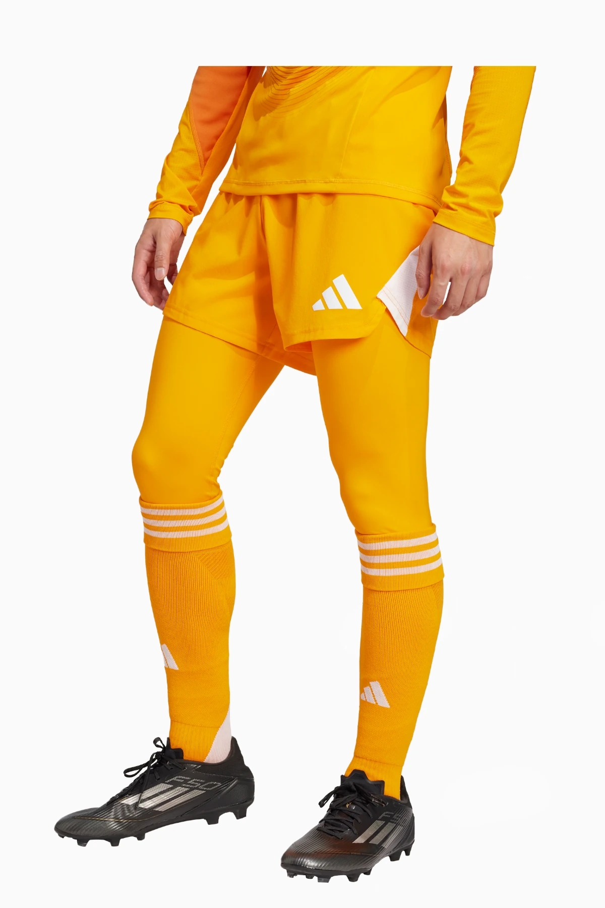 Legginsy adidas Tiro 25 Pro Goalkeeper - Pomarańczowy
