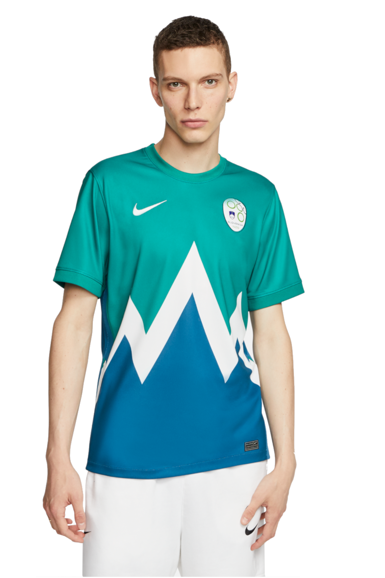 Koszulka Nike Słowenia Breathe Stadium 2020 Wyjazdowa - Zielony