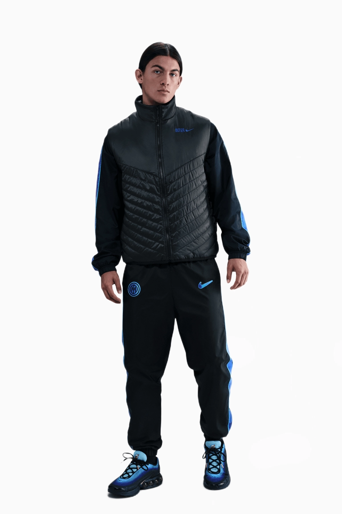 Kamizelka Nike Inter Mediolan 25/26 Windrunner - Czarny