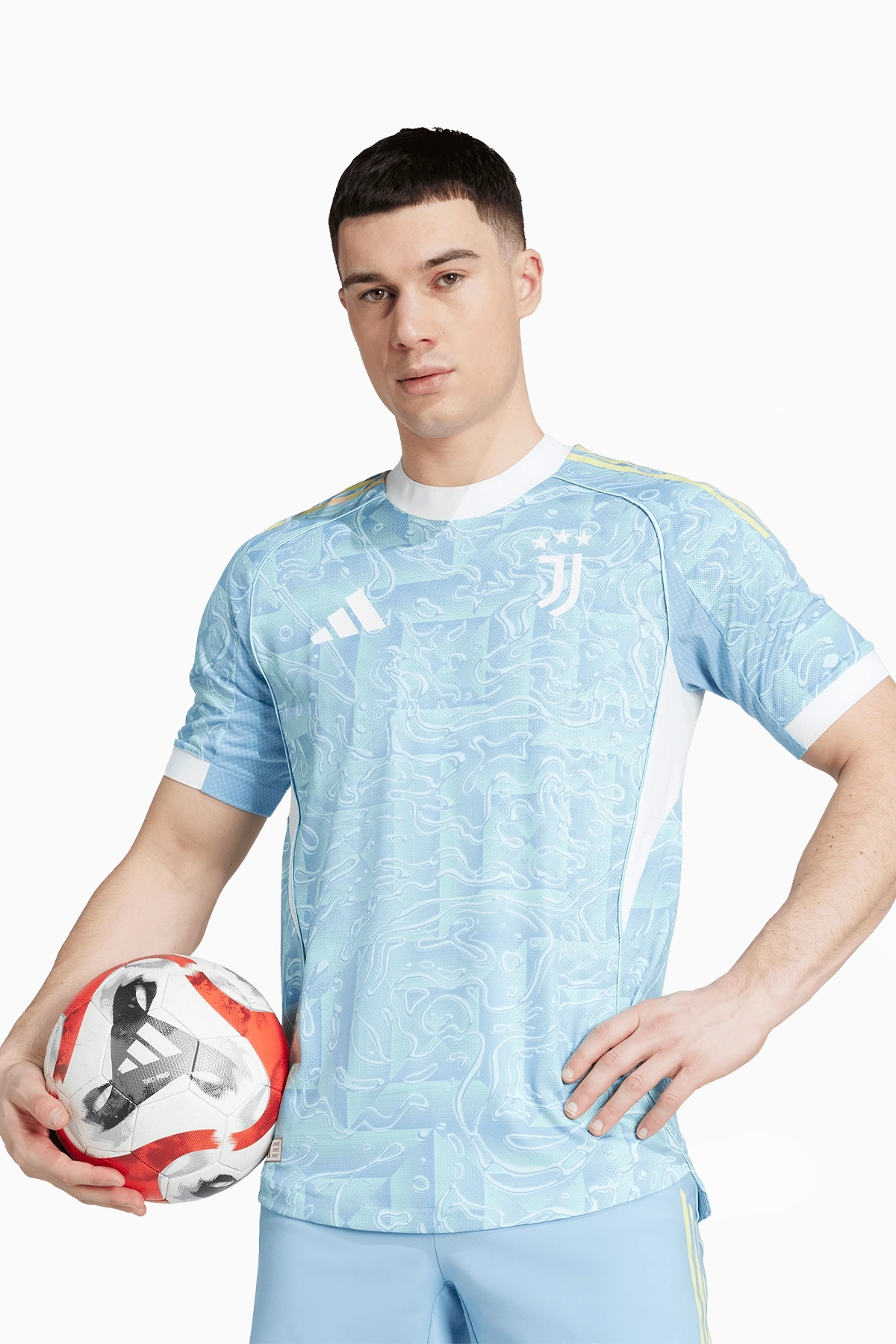 Koszulka adidas Juventus FC 25/26 Wyjazdowa Authentic - Błękitny