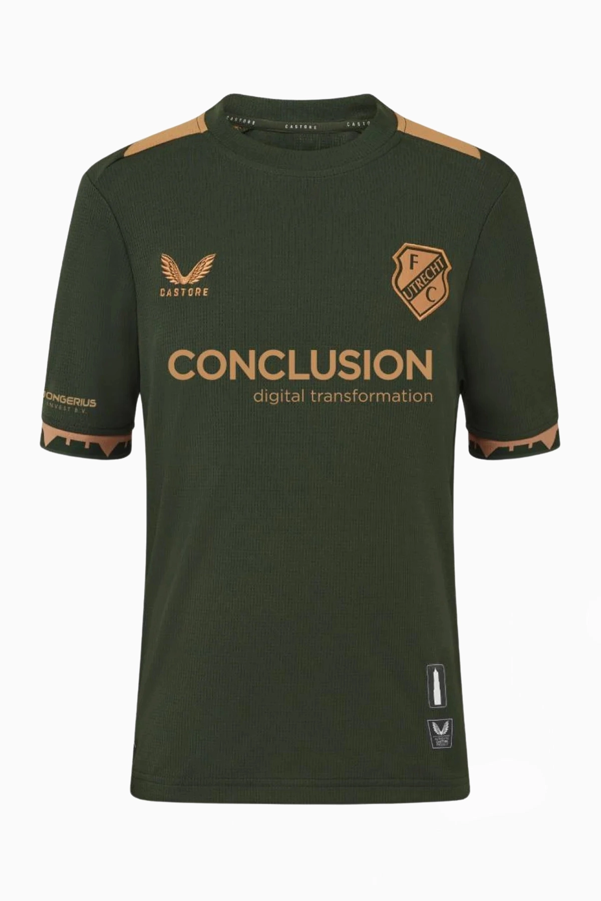 Koszulka Castore FC Utrecht 25/26 Wyjazdowa - Zielony