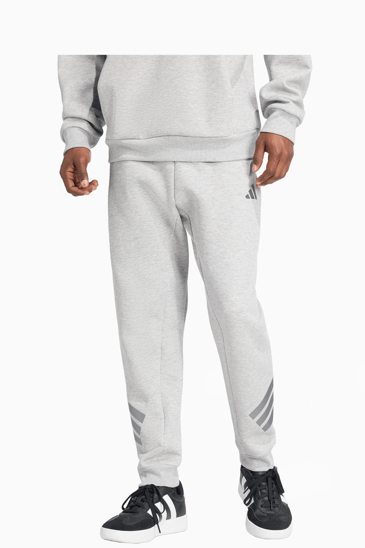 Spodnie adidas Future Icons 3-Stripes - Szary