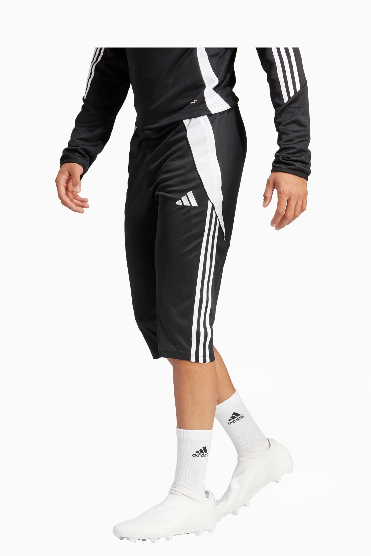 Spodnie adidas Tiro 24 Training 3/4 - Czarny