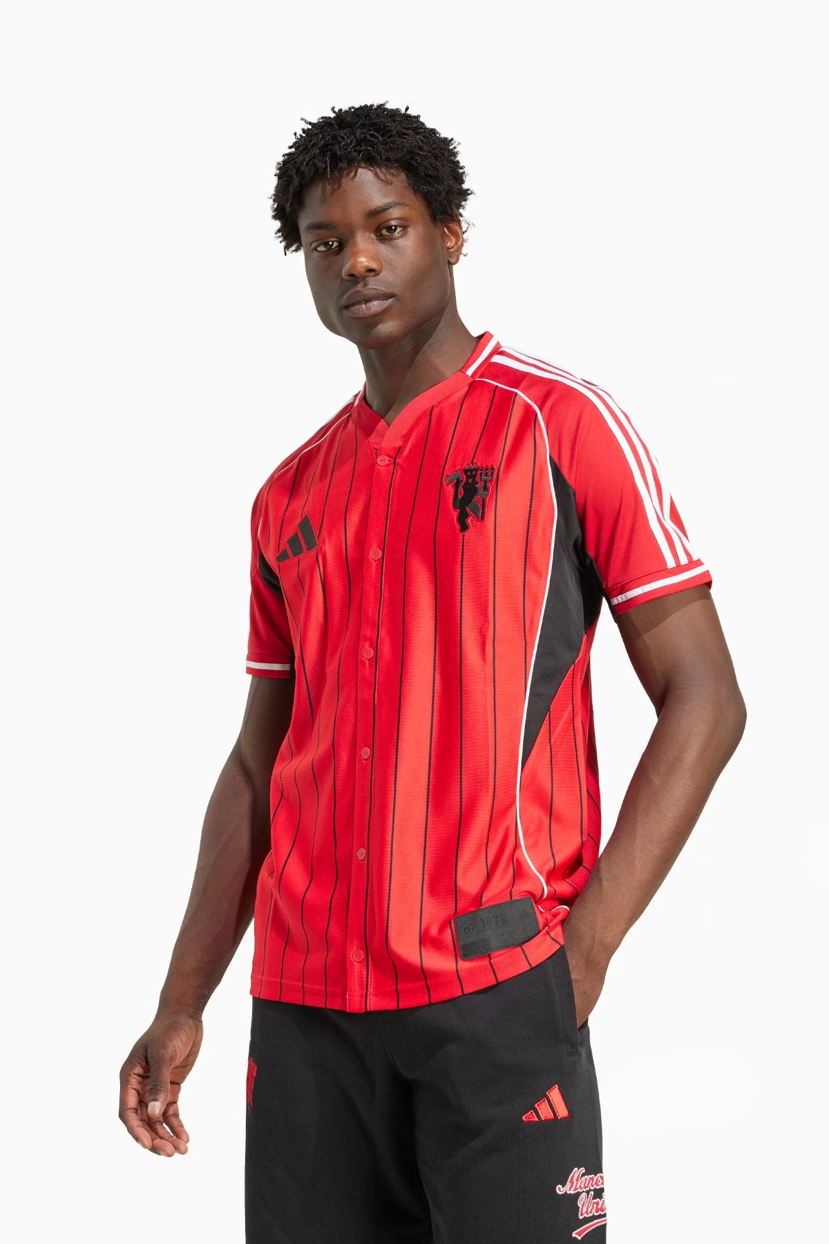 Koszulka adidas Manchester United 25/26 US Pack - Czerwony