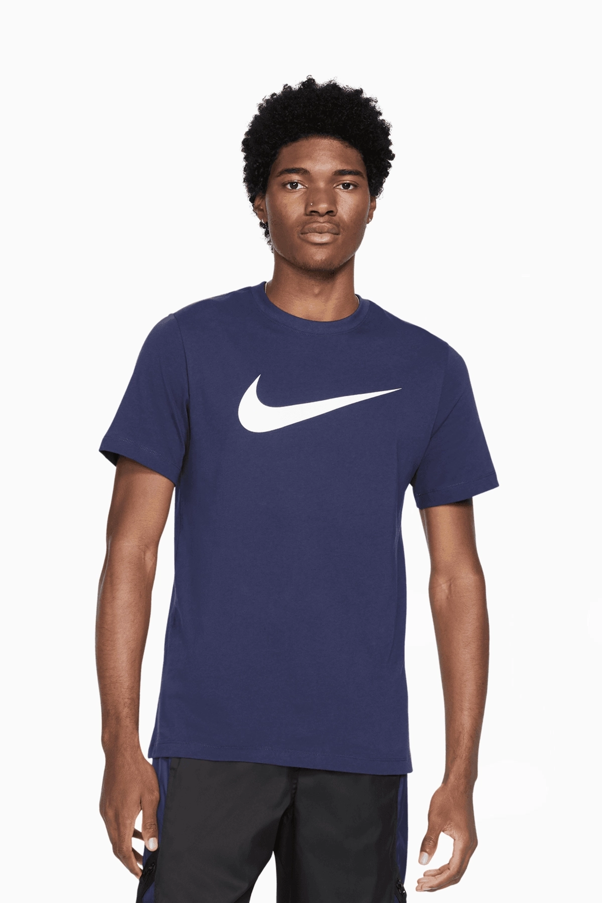 Koszulka Nike Sportswear Icon Swoosh - Granatowy