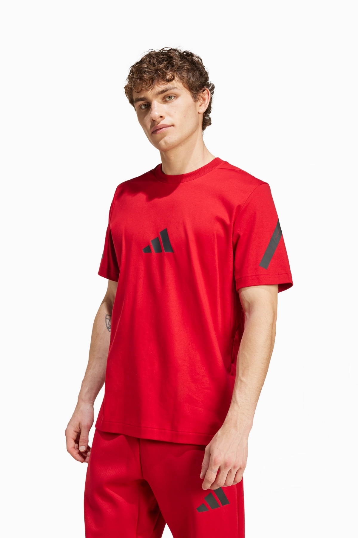 Koszulka adidas Z.N.E. Tee - Czerwony