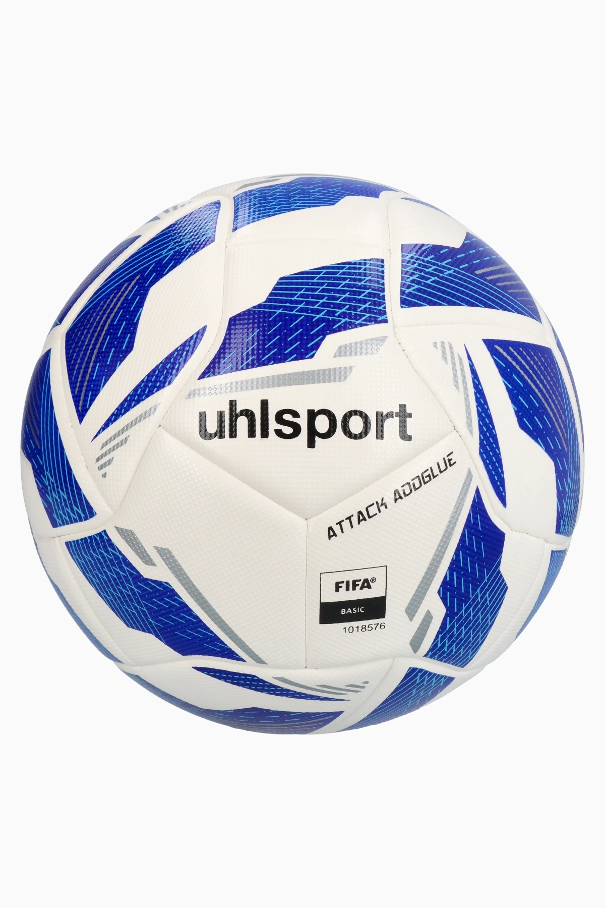 Piłka Uhlsport Attack Addglue rozmiar 5 - Biały