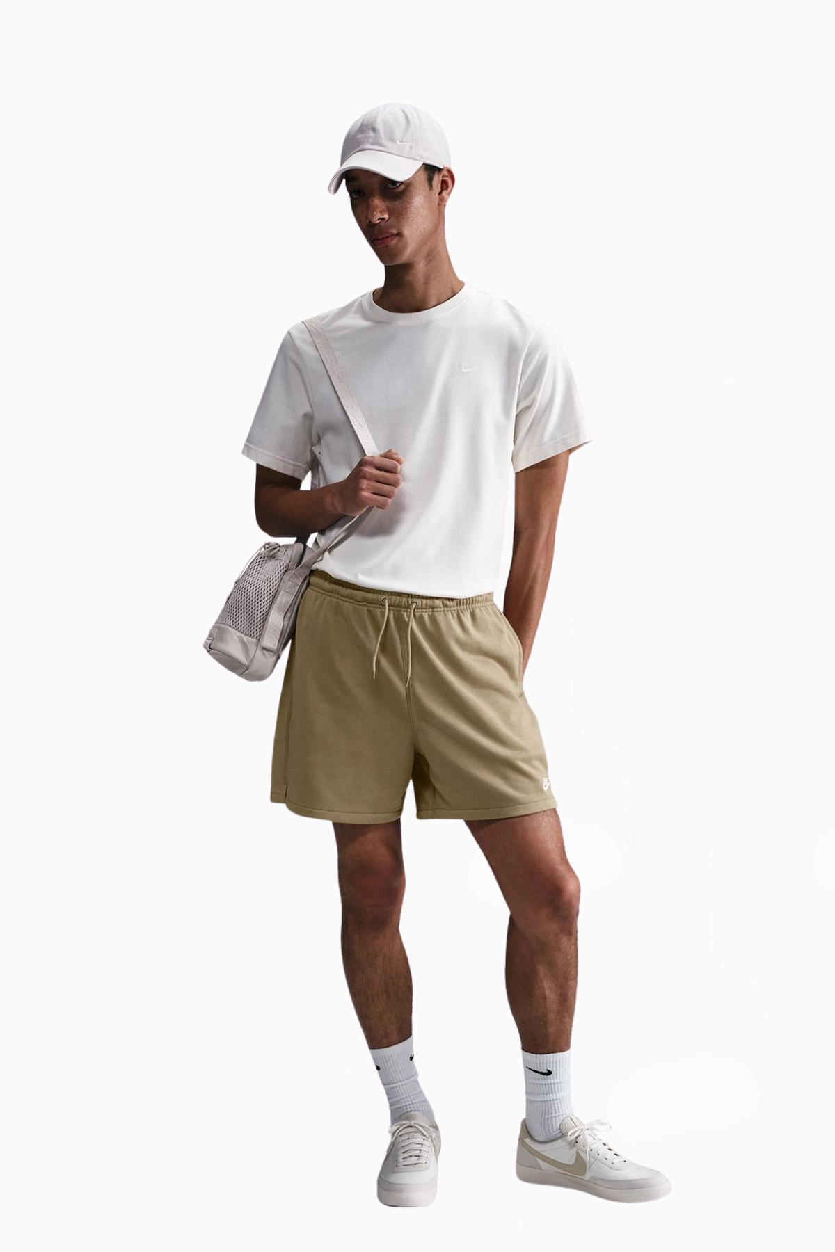 Spodenki Nike Club - Brązowy