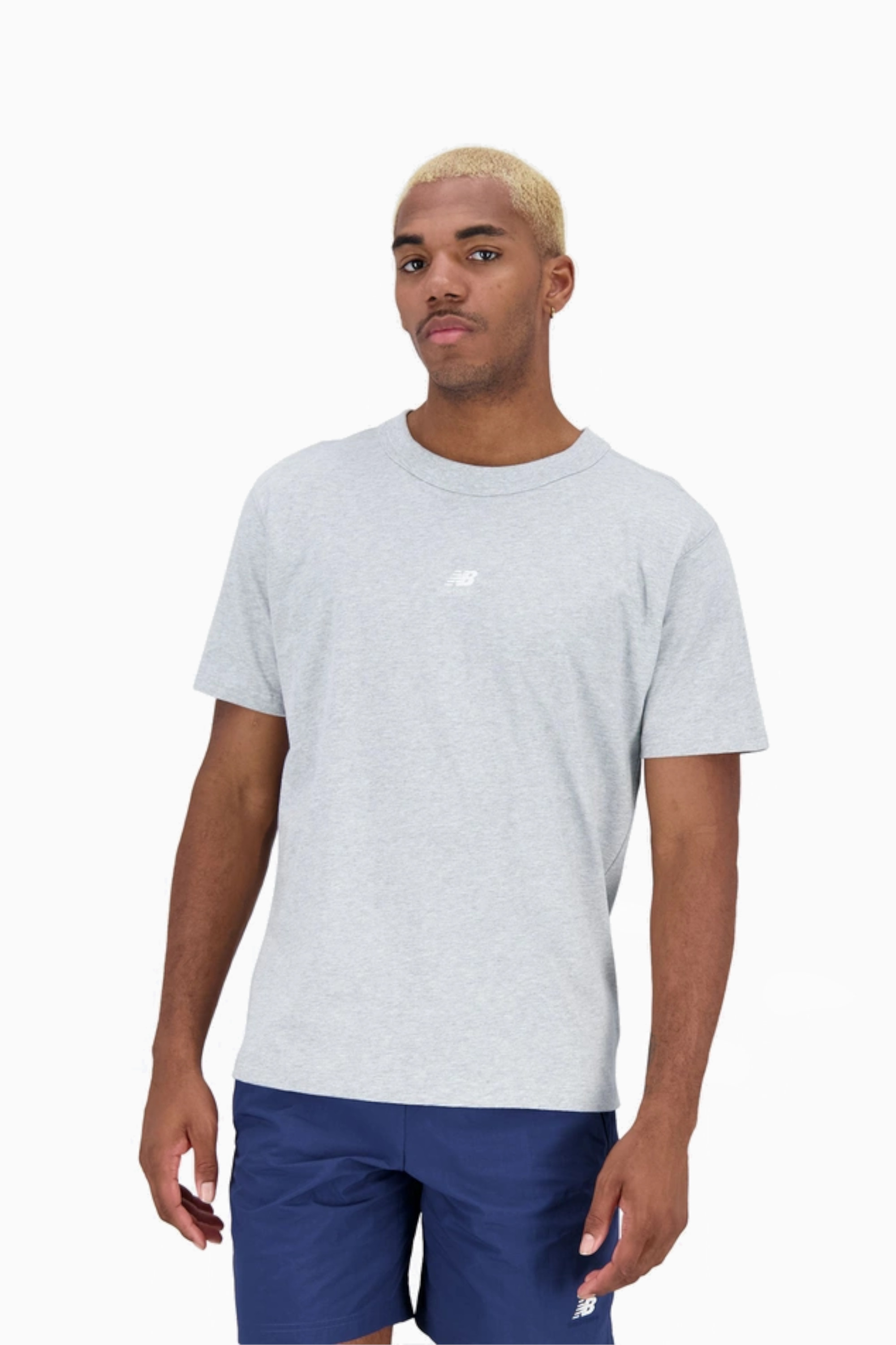 Koszulka New Balance Athletics Remastered Tee - Szary