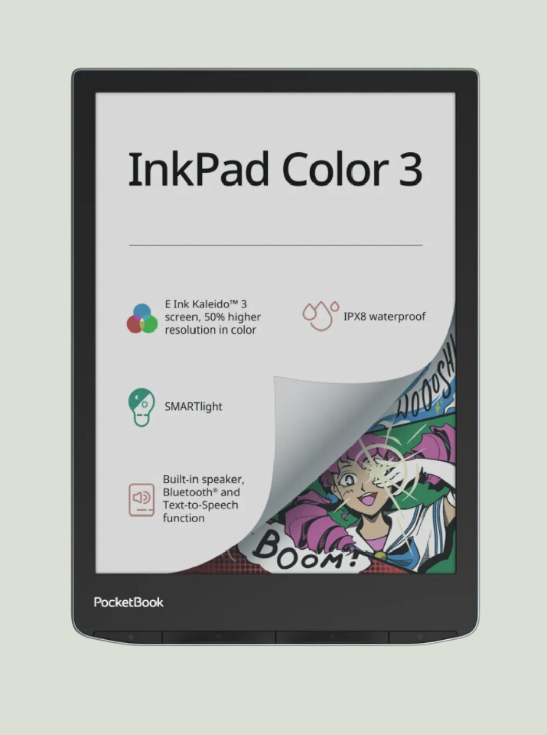 Czytnik e-booków - PocketBook InkPad Color 3 storme sea