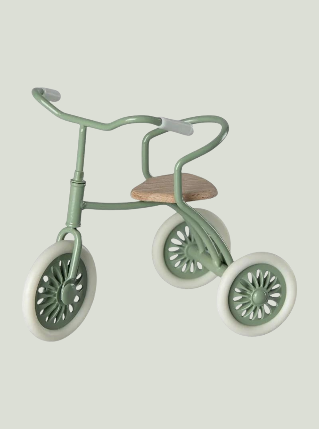 Maileg Akcesoria dla lalek, rower trójkołowy Mouse - green