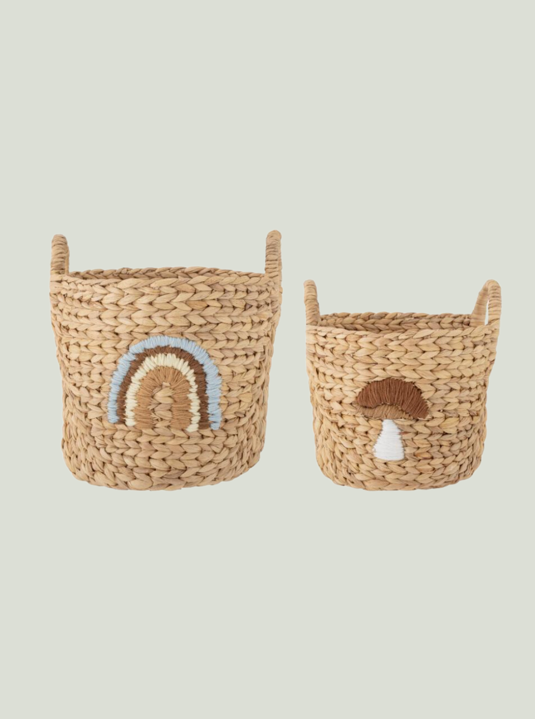 Koszy Agnes, Natura, Hiacynt wodny BLOOMINGVILLE MINI - zestaw 2 sztuk