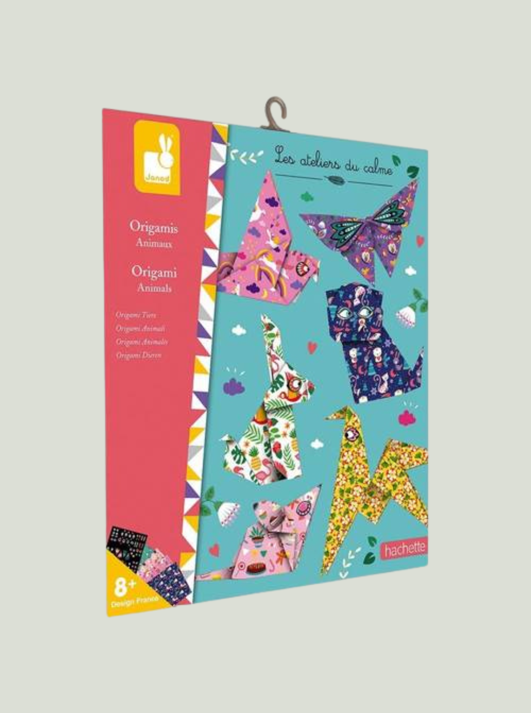 Zestaw kreatywny do tworzenia origami Zwierzątka 8+ JANOD