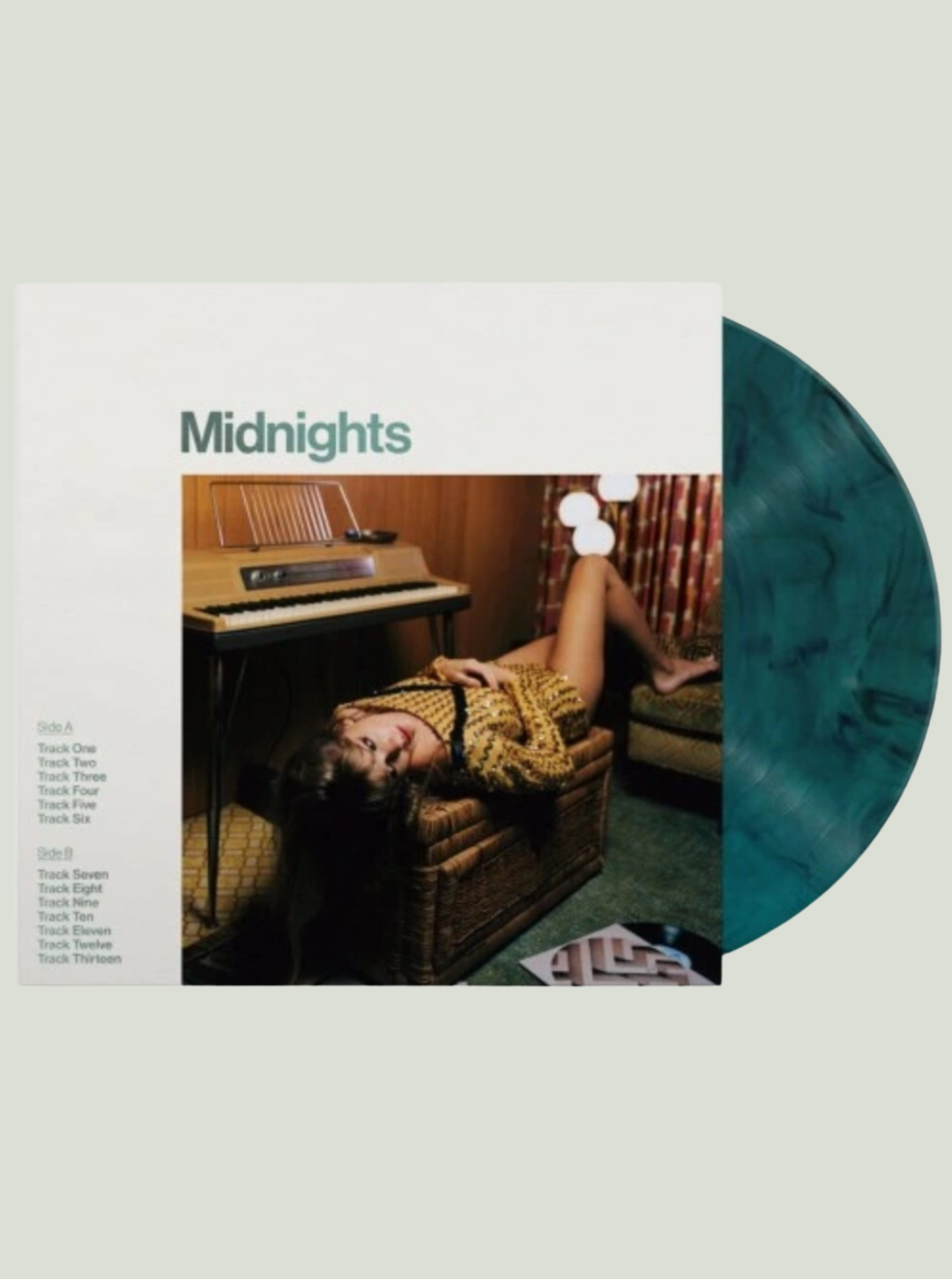 Płyta winylowa Taylor Swift - Midnights (Limited Special Edition) (Jade Green Marbled Vinyl)