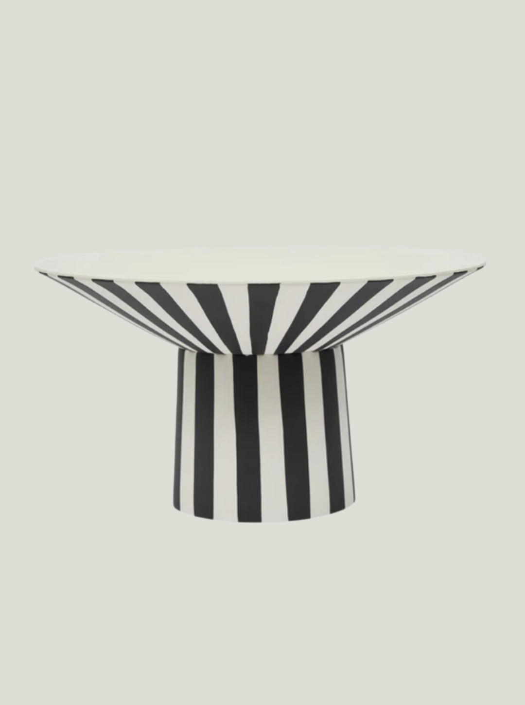 Patera Toppu Centerpiece Wysoka White/Black OYOY