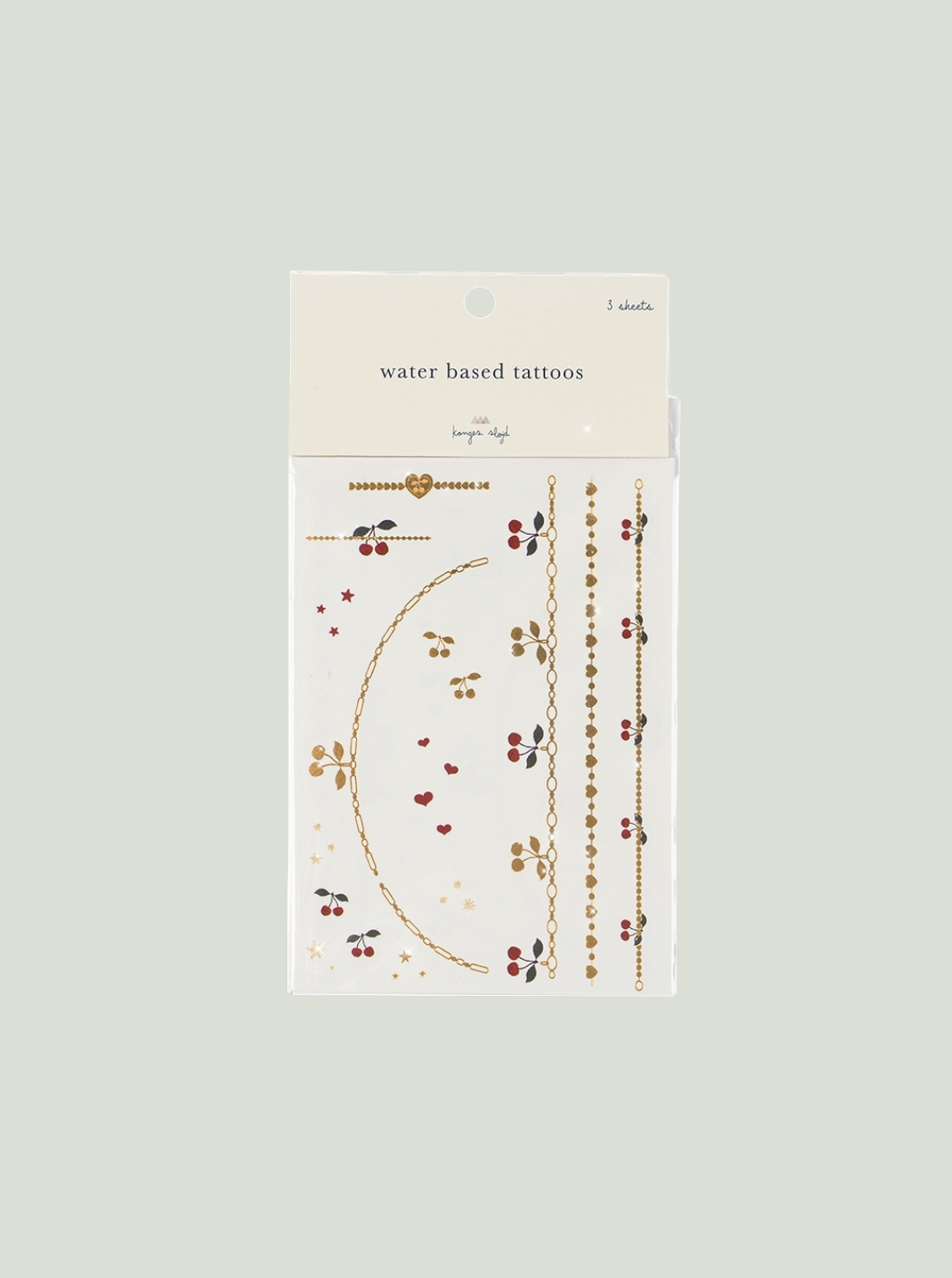 Tymczasowe tatuaże - JEWELLERY TATTOOS MULTI Konges Sløjd