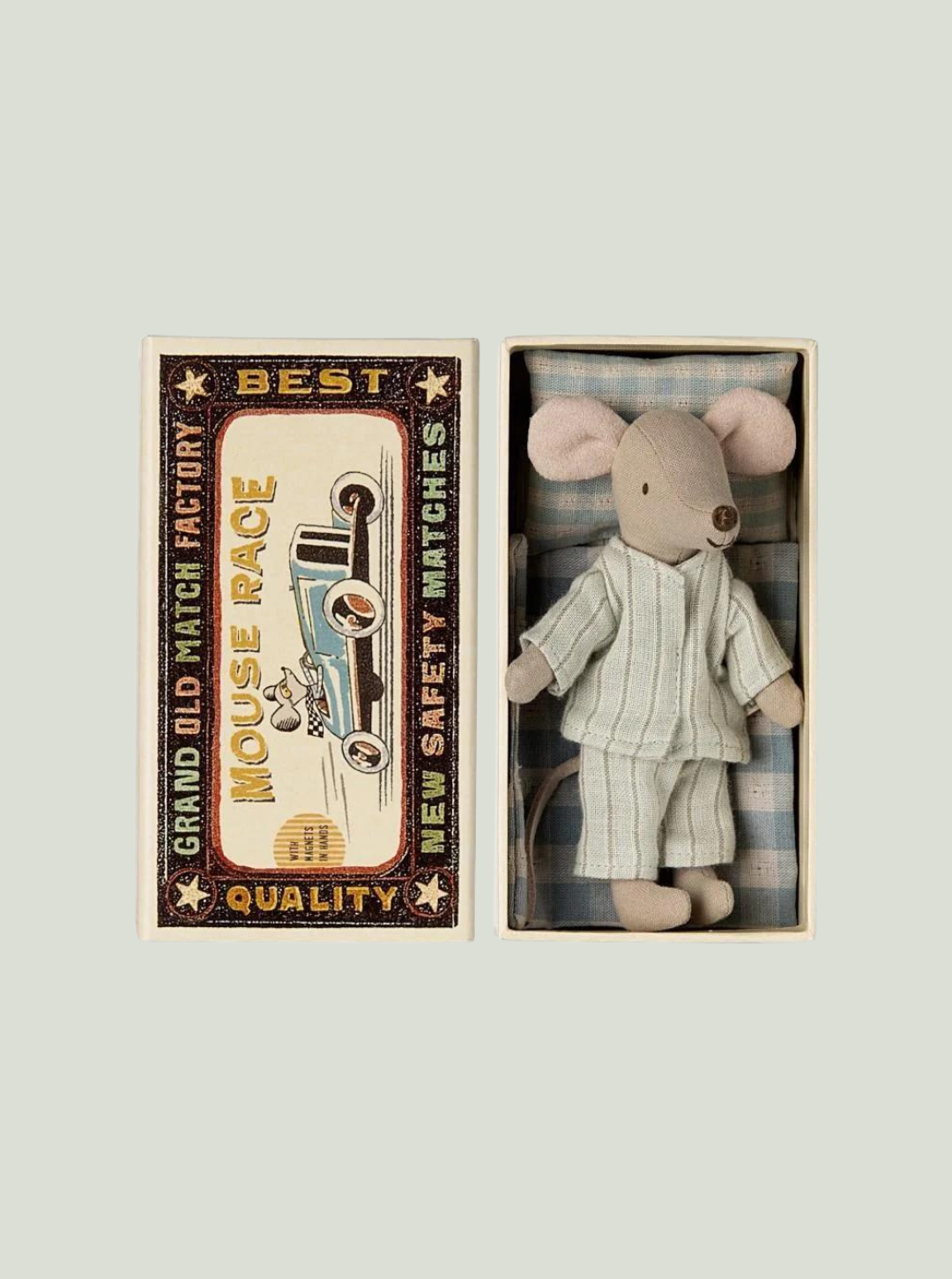 MAILEG Myszka w pudełku po zapałkach, Big brother