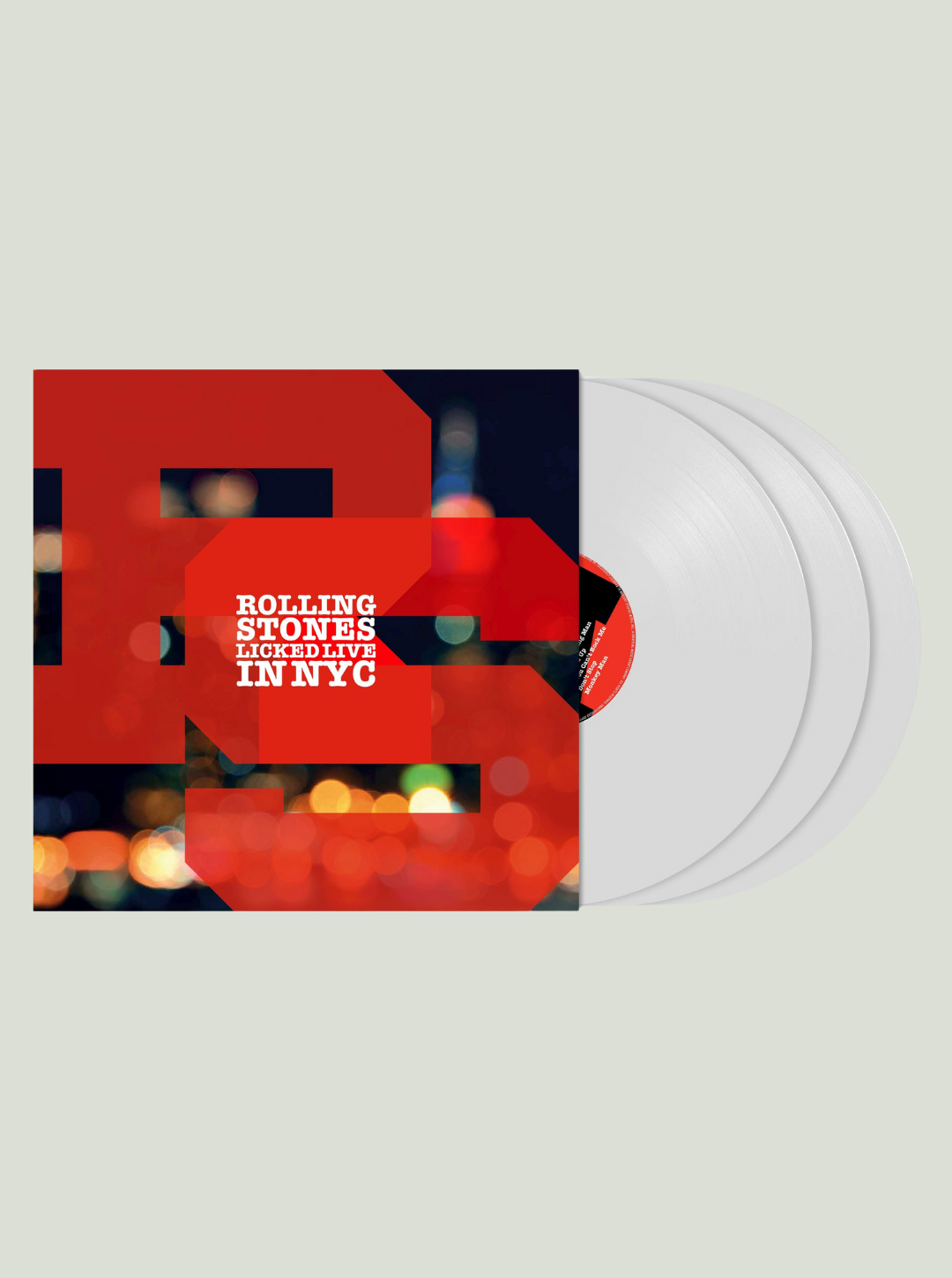 Płyta winylowa The Rolling Stones - Licked Live In NYC (remastered) (180g) (Limited Edition) (White Vinyl)
