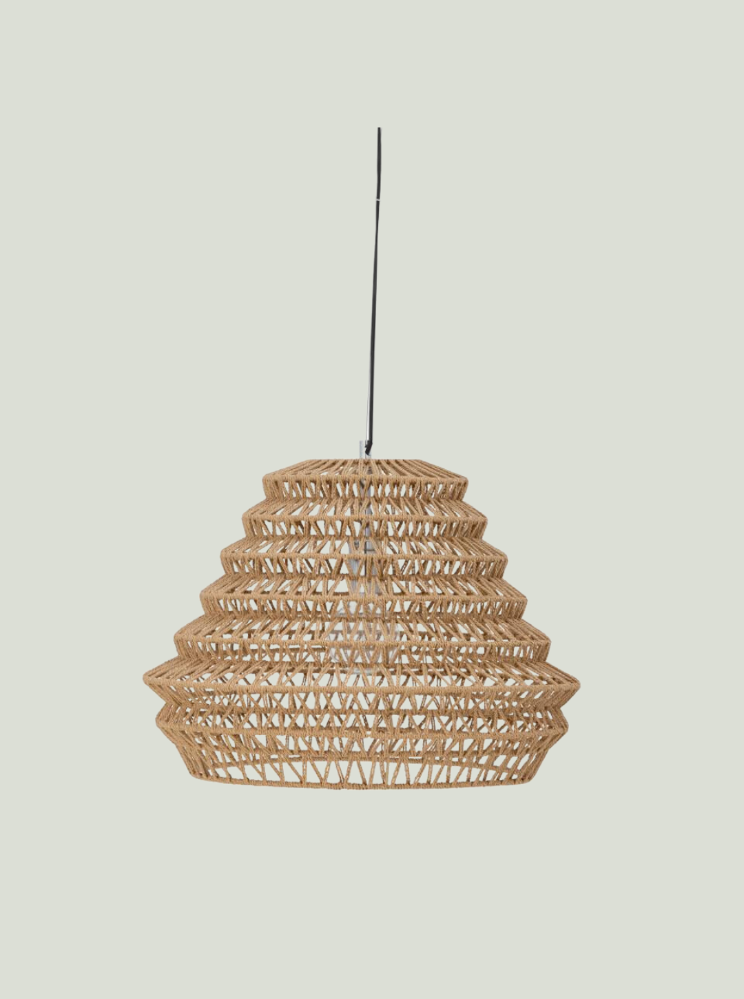 Lampa wisząca Isalina, natura, papier BLOOMINGVILLE