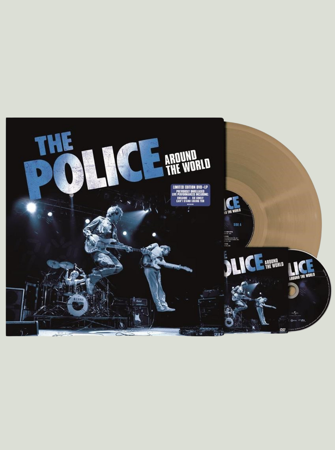 Płyta winylowa The Police - Live Around The World (Limited Edition) (Gold Vinyl)