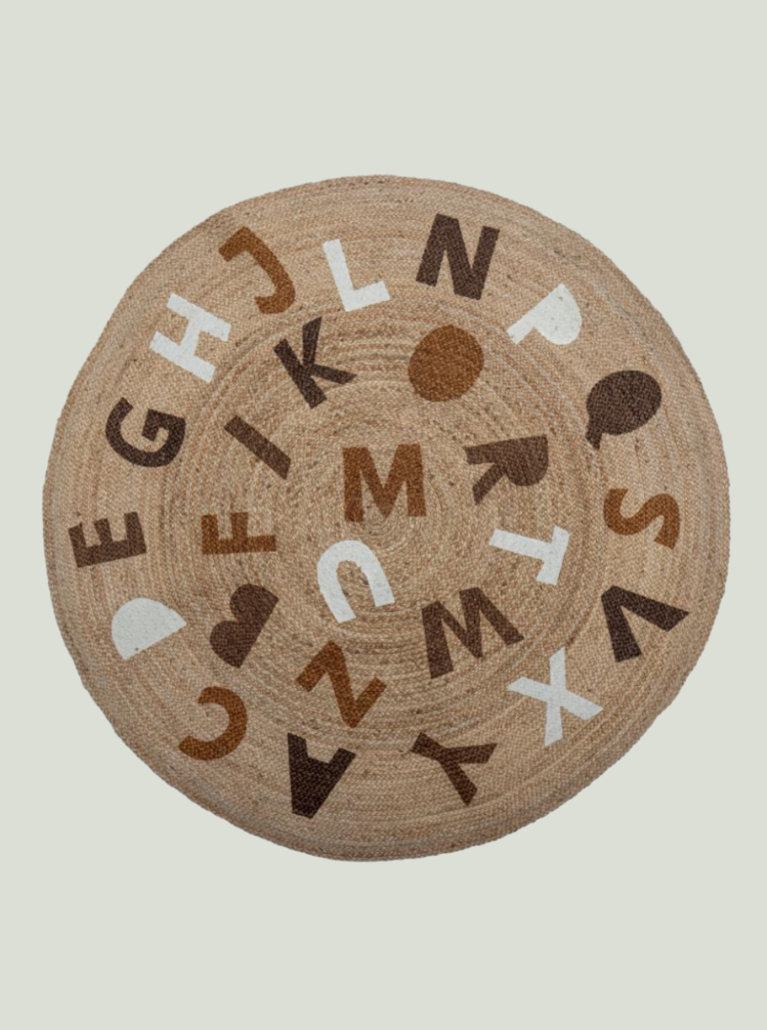 Dywan Dinne, brązowy, juta Bloomingville MINI