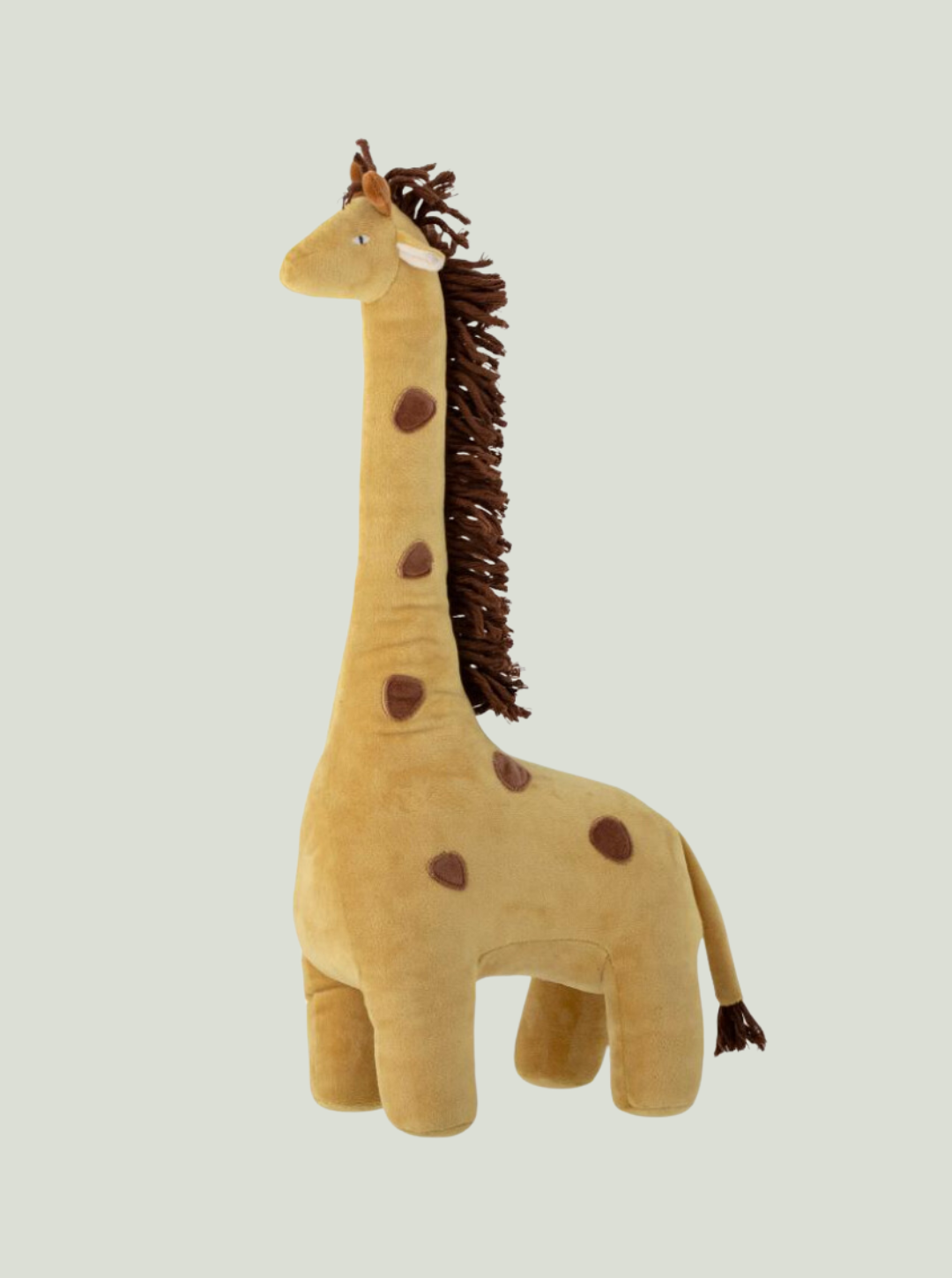 Miękka zabawka żyrafa Ibber, żółta Bloomingville MINI