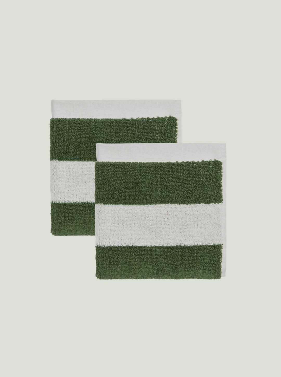 Ręcznik Raita Green zestaw 2 sztuk - 30x30 cm OYOY Living