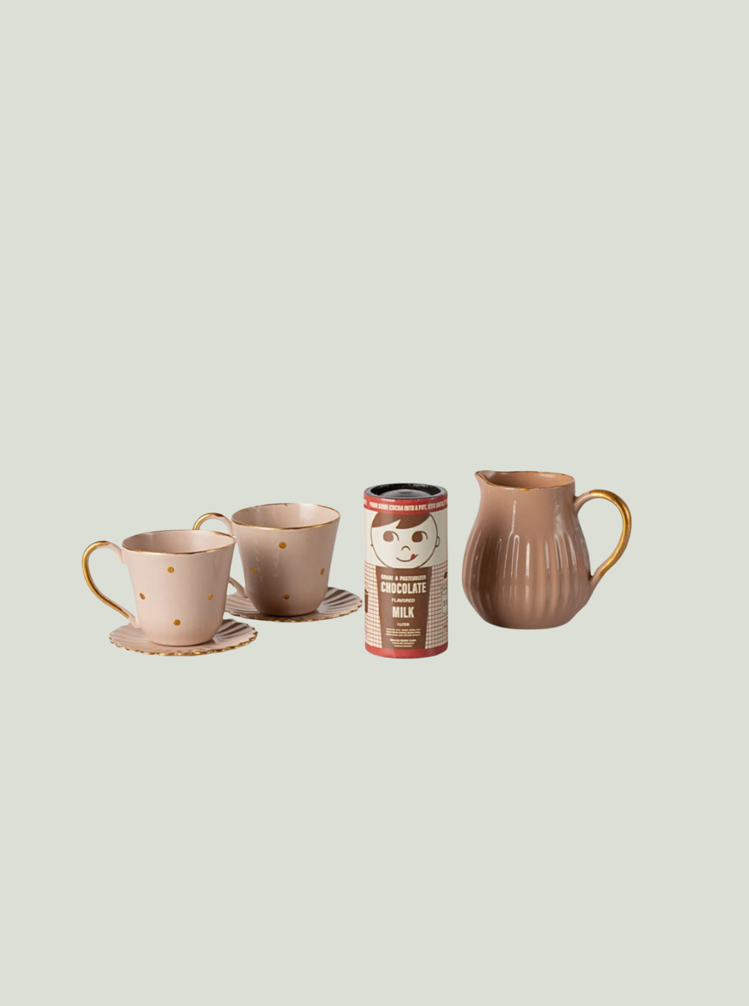 MAILEG Miniaturowy zestaw Hot Chocolate Set