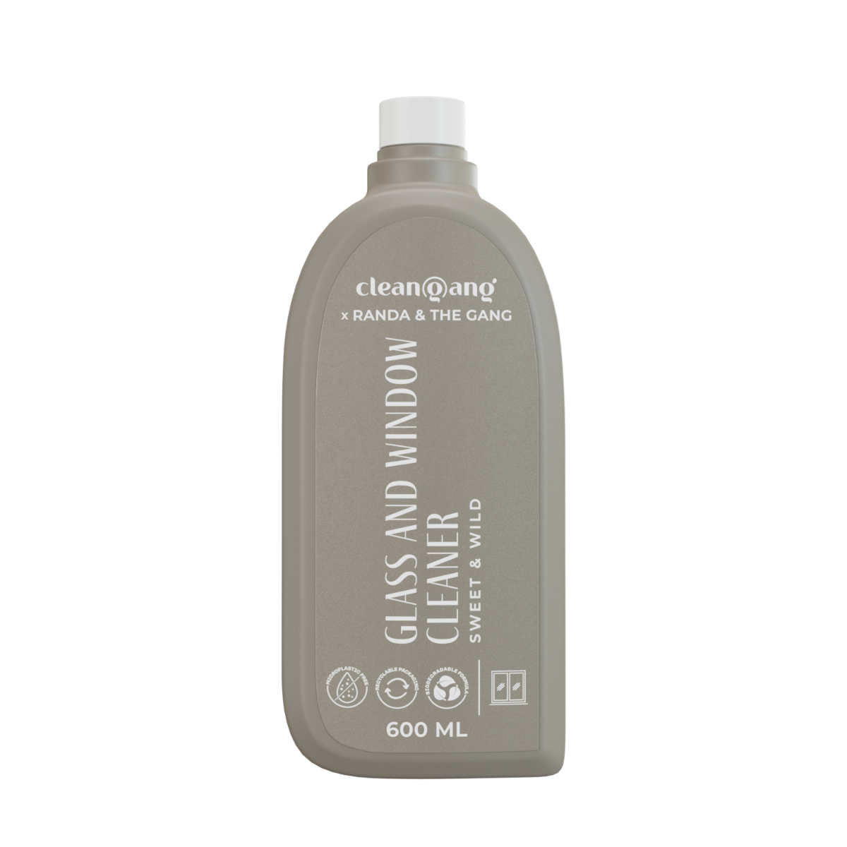 płyn do mycia szyb Sweet & Wild - uzupełnienie, 600 ml