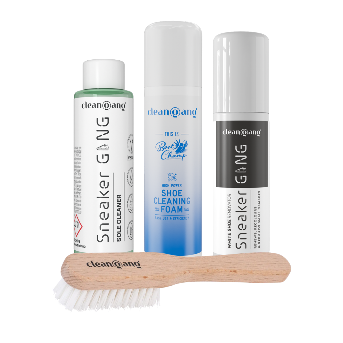 zestaw do czyszczenia sneakersów (delikatna pianka)