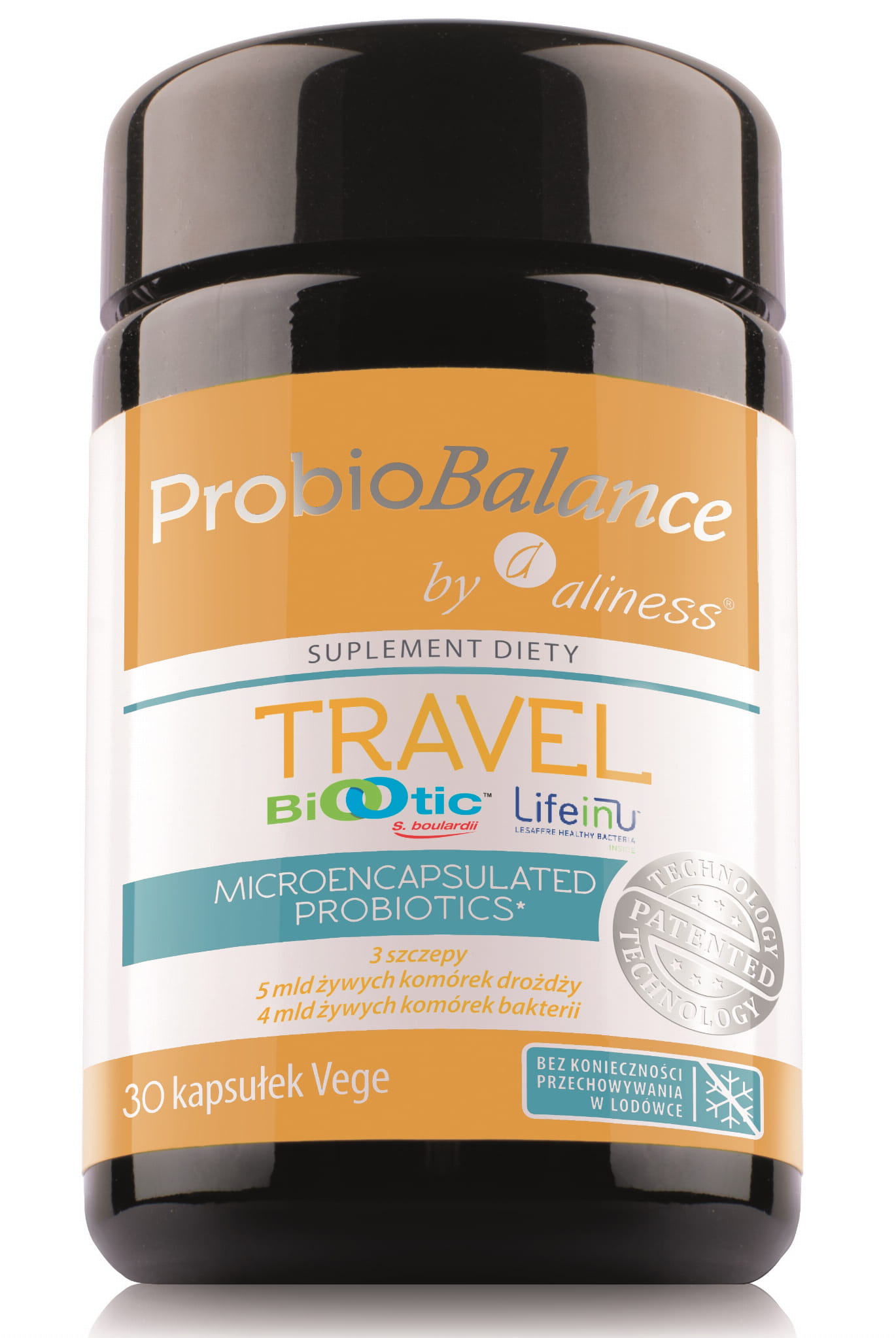ProbioBALANCE TRAVEL 30kaps. VEGE Aliness