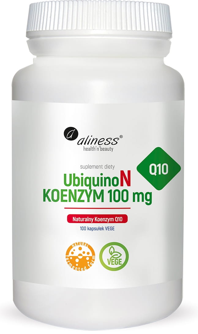 UbiquinoN Naturalny KOENZYM Q10 100kaps. Aliness