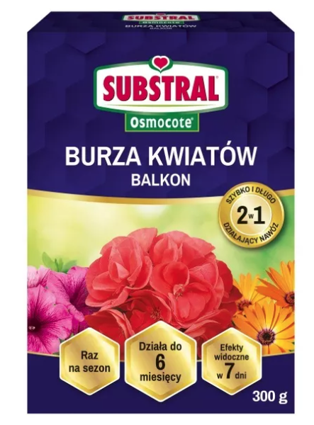 Osmocote 2w1 Burza Kwiatów Balkon 300g Substral